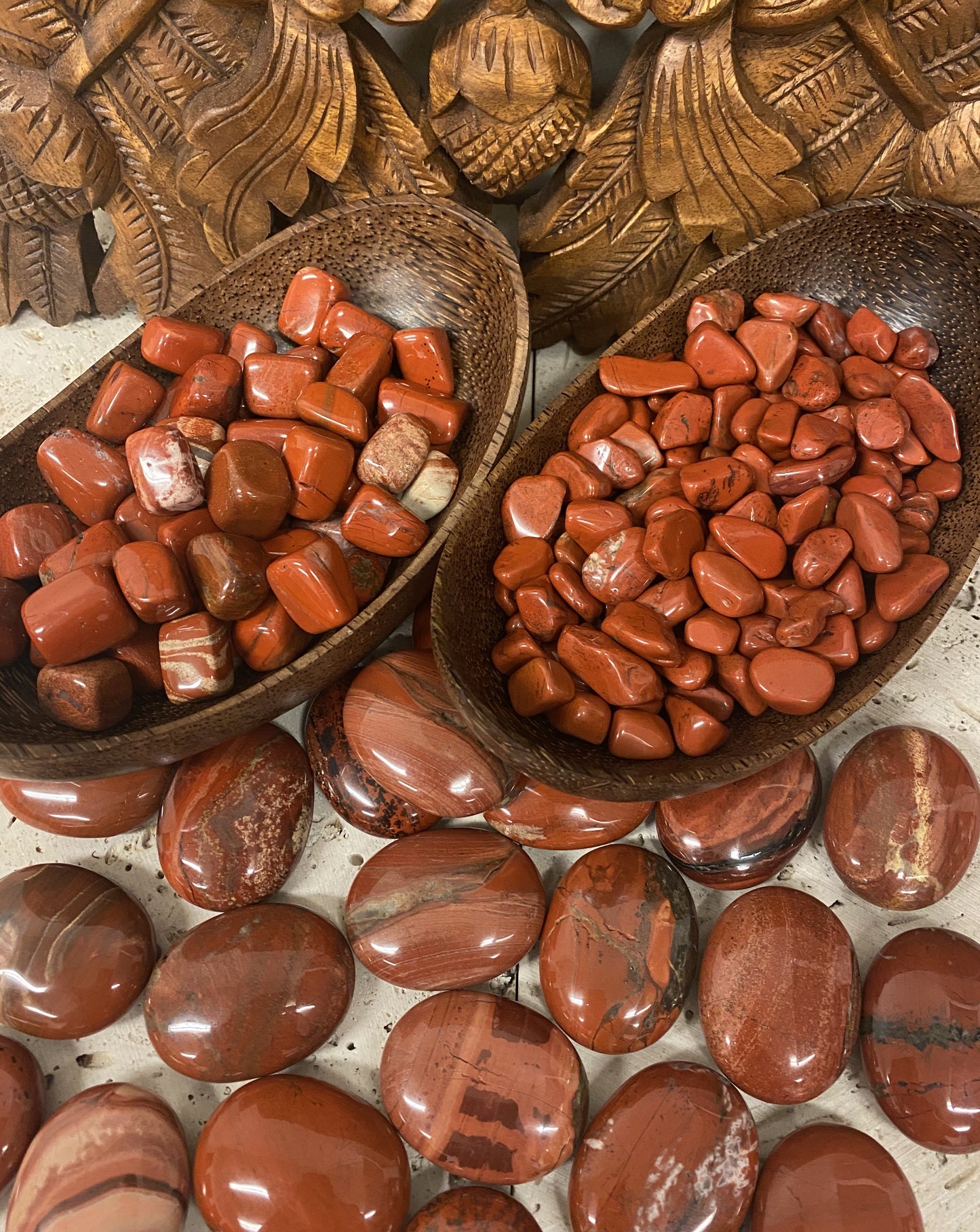 Red Jasper Tumbles