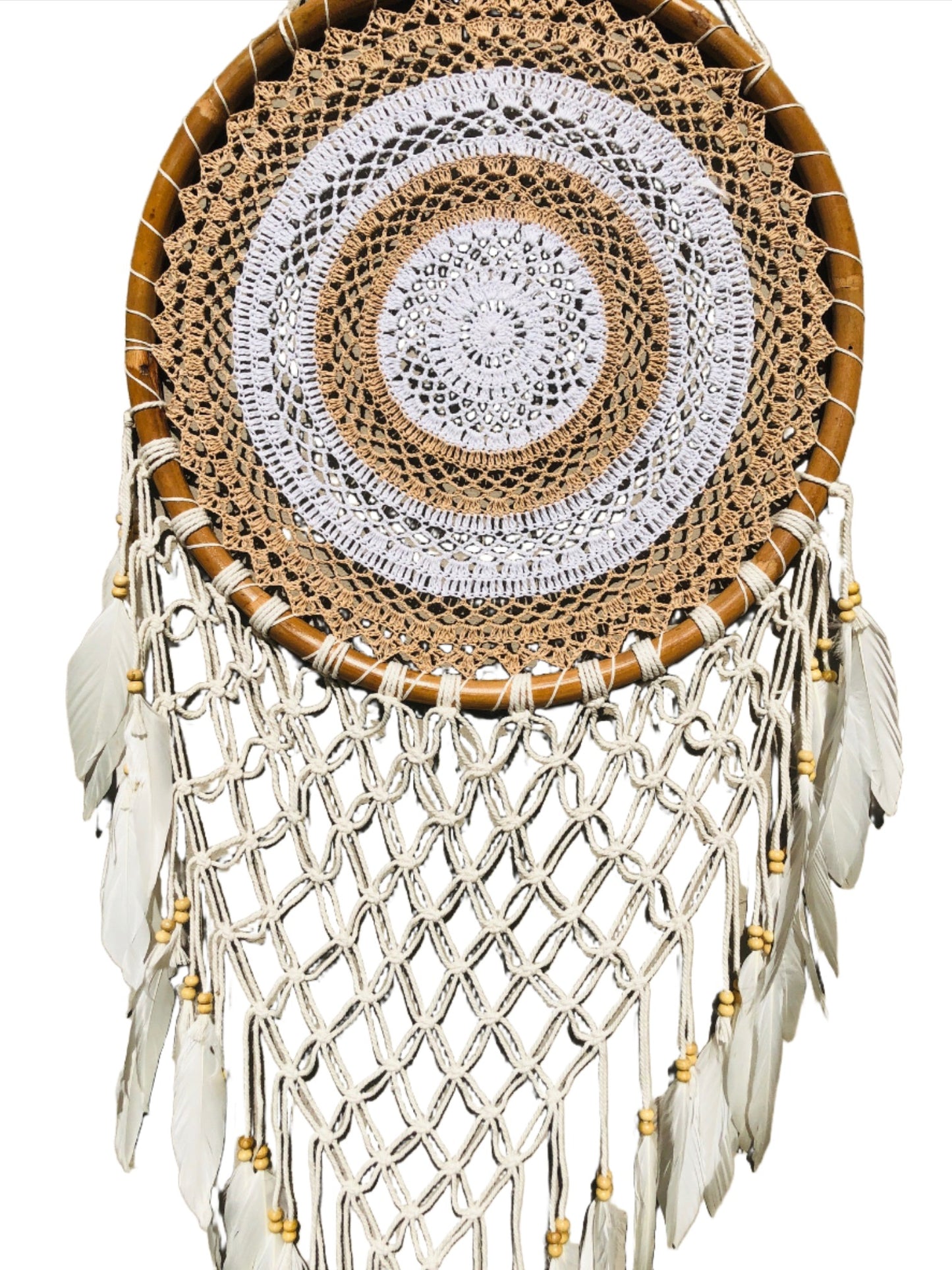 Crochet Bullseye Dream Catchers