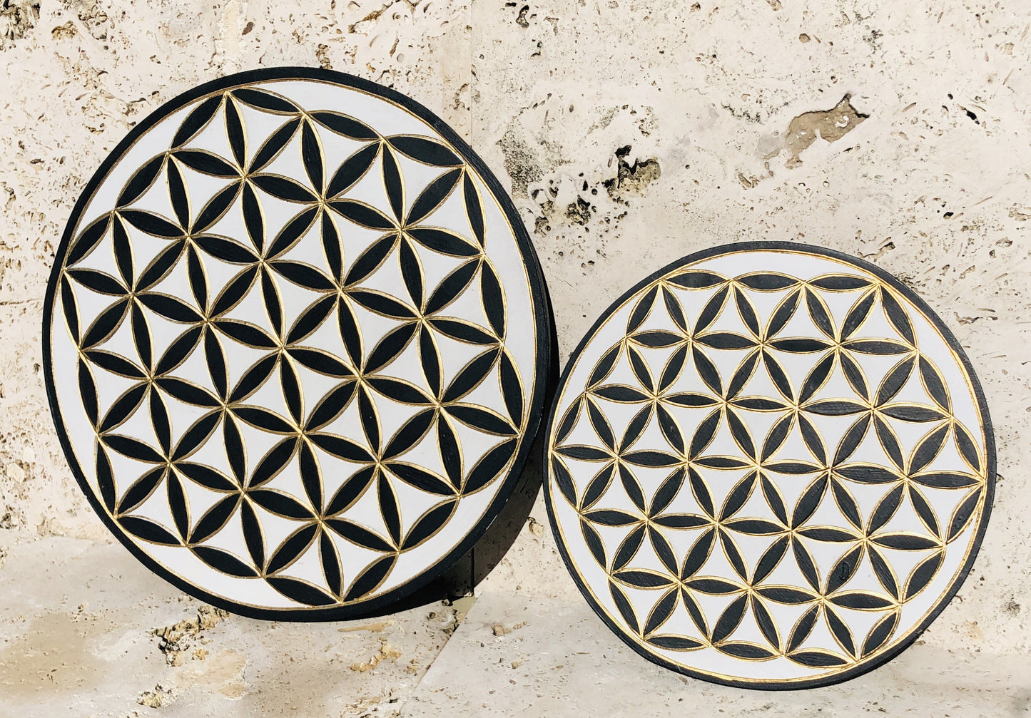Flower of Life Wall Hanging | Crystal Grid