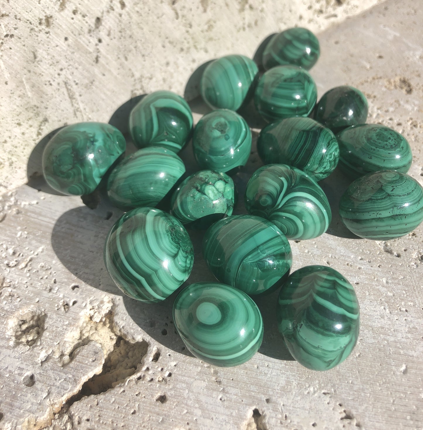Malachite Eggs /Yoni Eggs