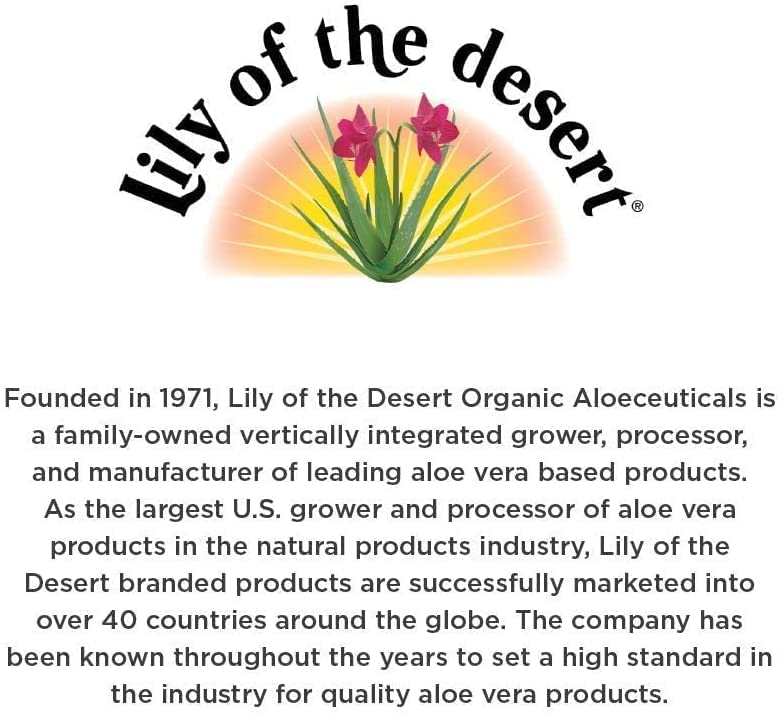 Lily of the Desert 99% Aloe Vera Gelly