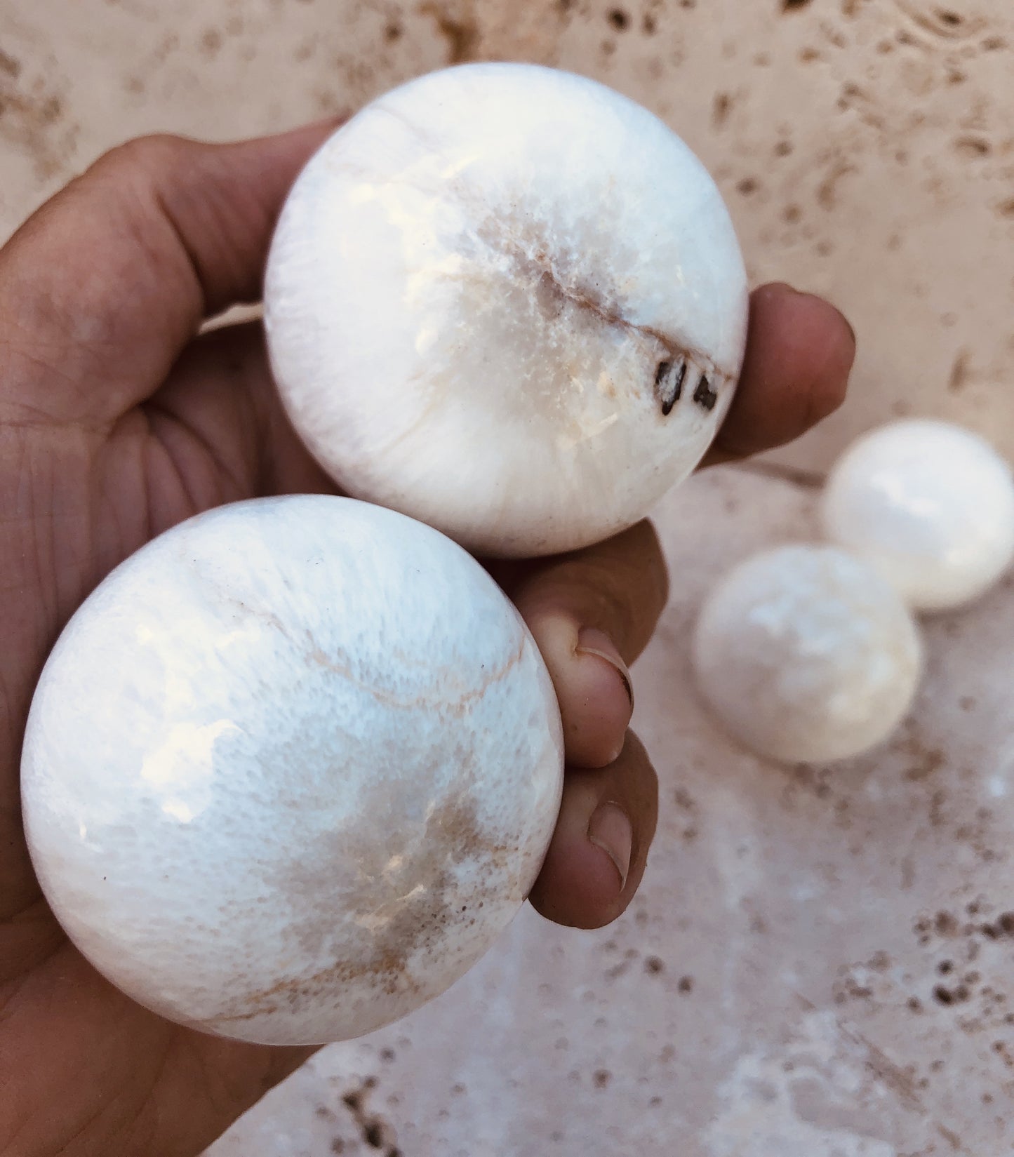Scolecite Spheres