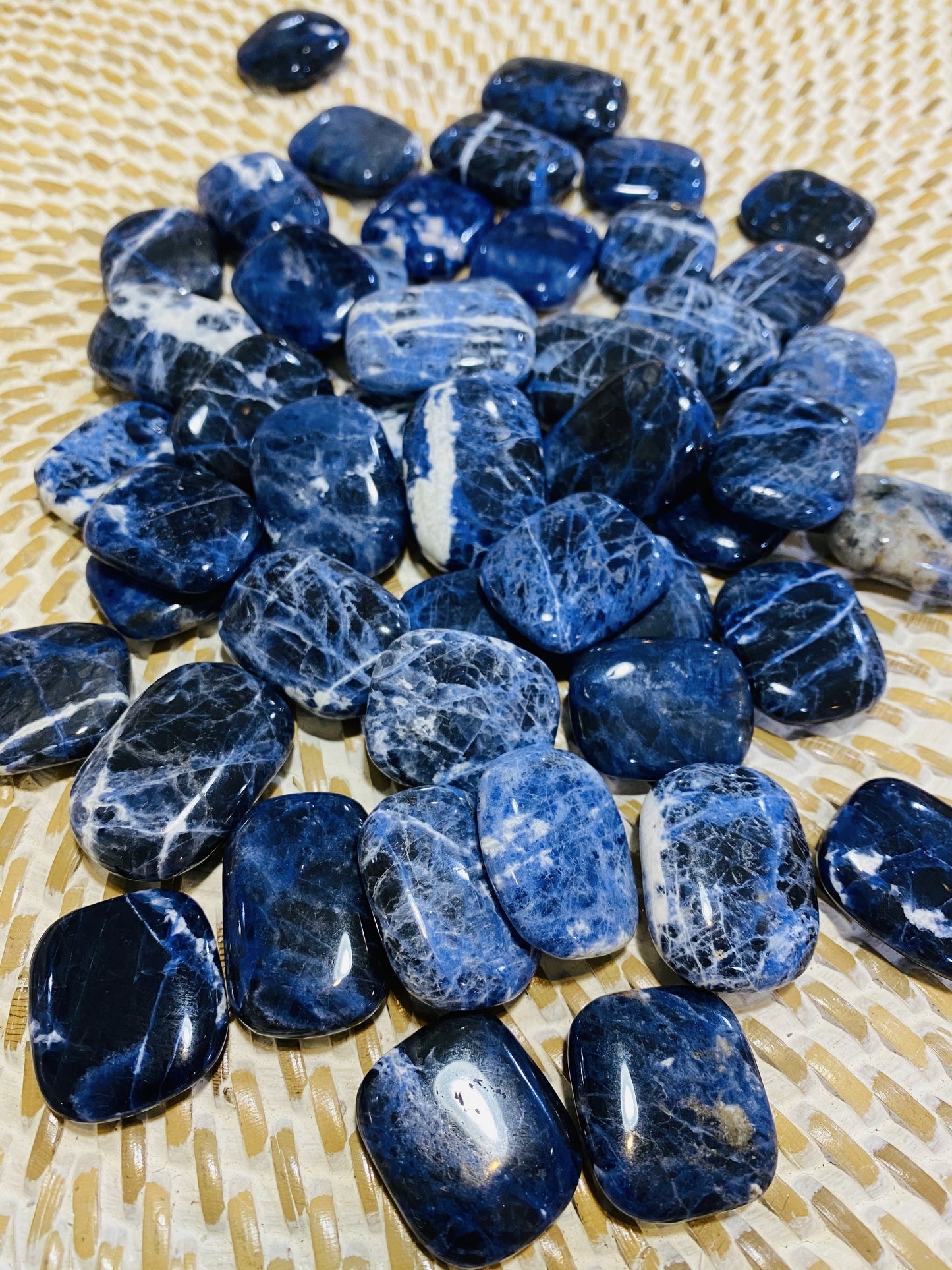 Sodalite Rectangle Palmstones