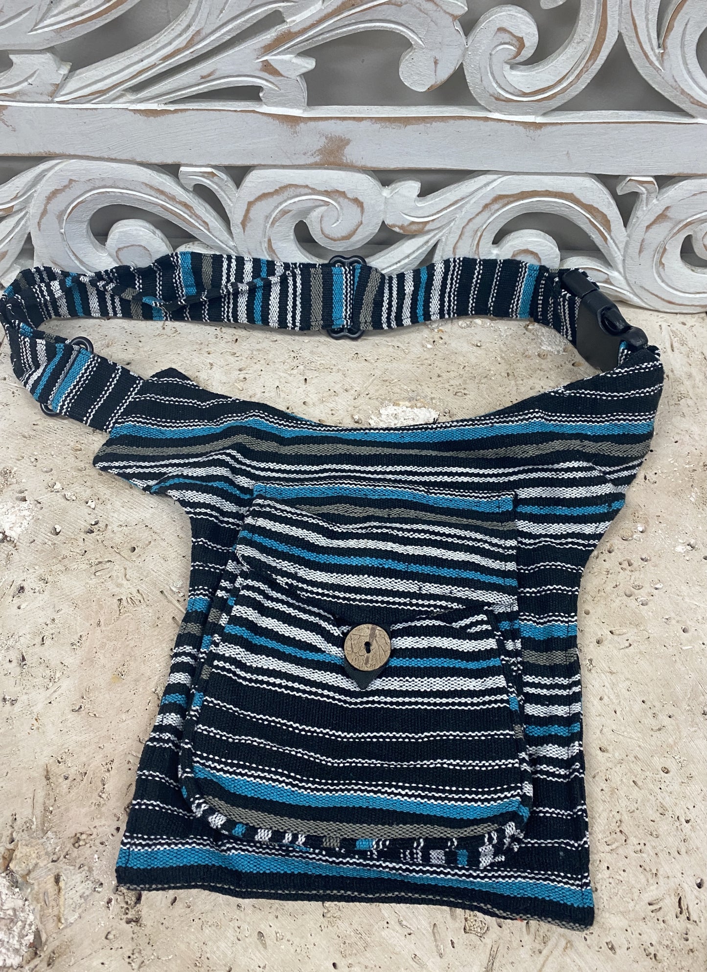 Unisex Hand Woven Cotton Fanny Pack - Available in 4 Colors