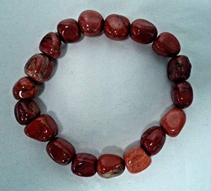 Stretchy Tumbled Chunk Stone Bracelet
