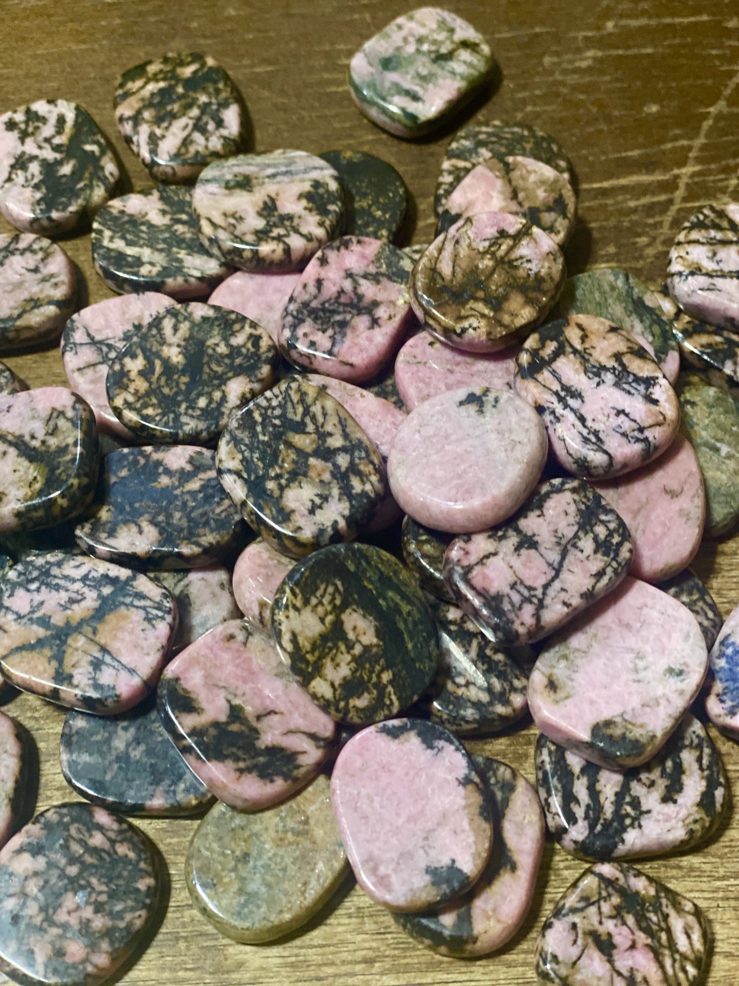 Rhodonite Coins