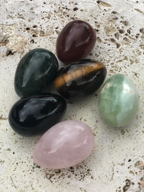 Gemstone Yoni Eggs
