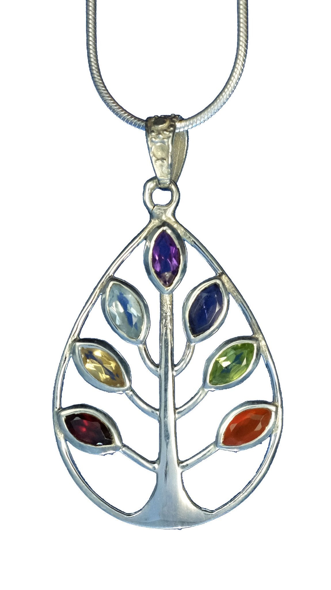 Chakra Tree of Life Pendant