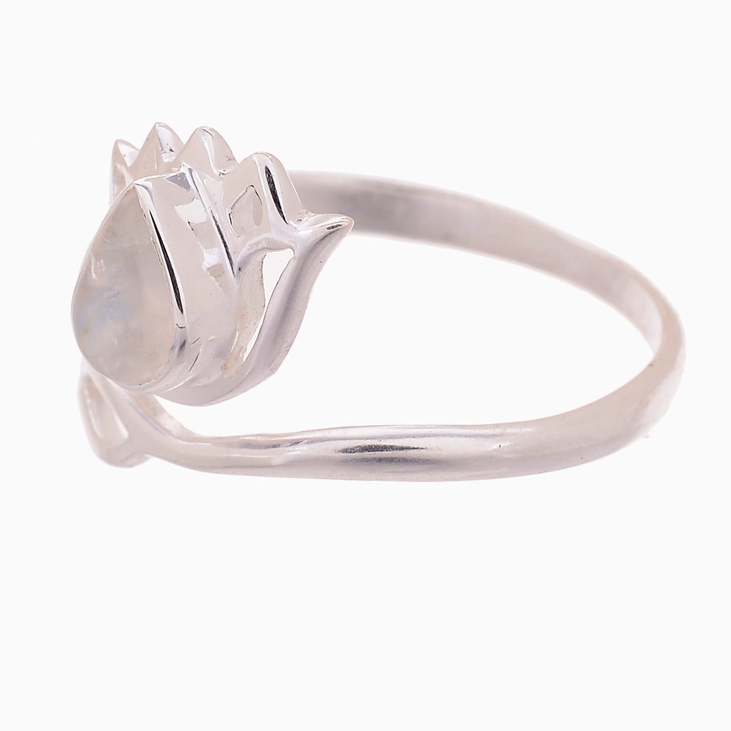 Sterling Silver Lotus Flower Ring
