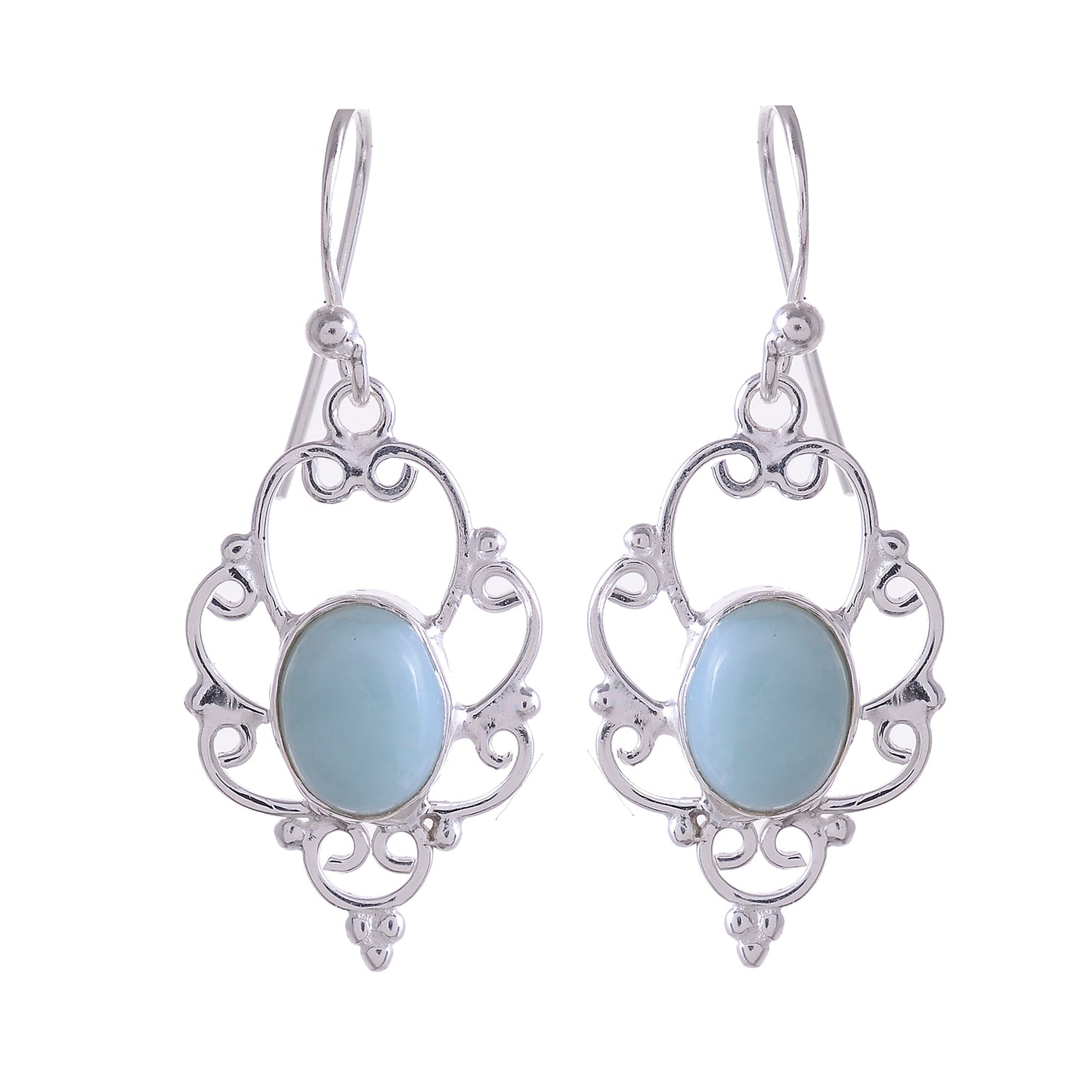 Sterling Silver Gemstone Earrings