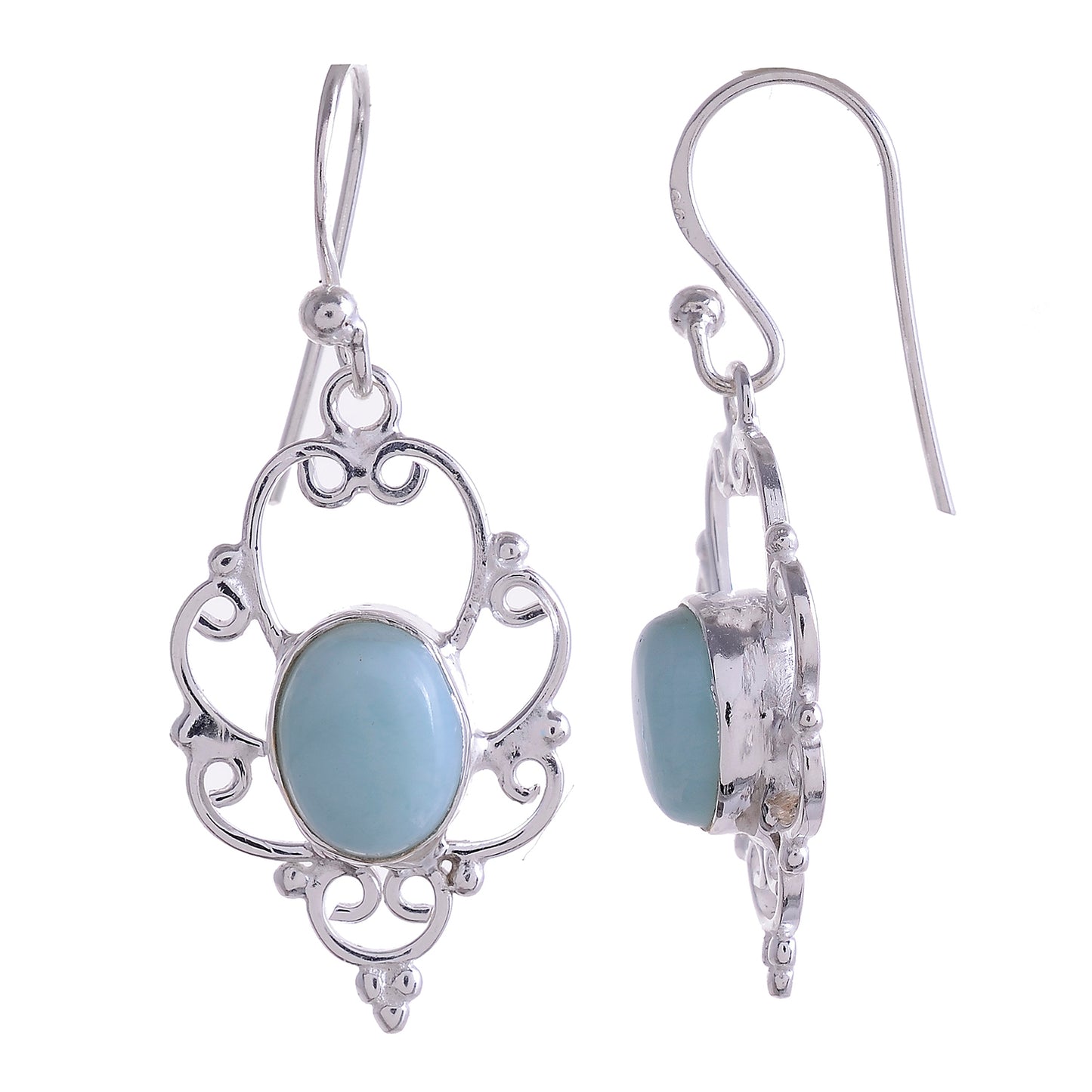 Sterling Silver Gemstone Earrings