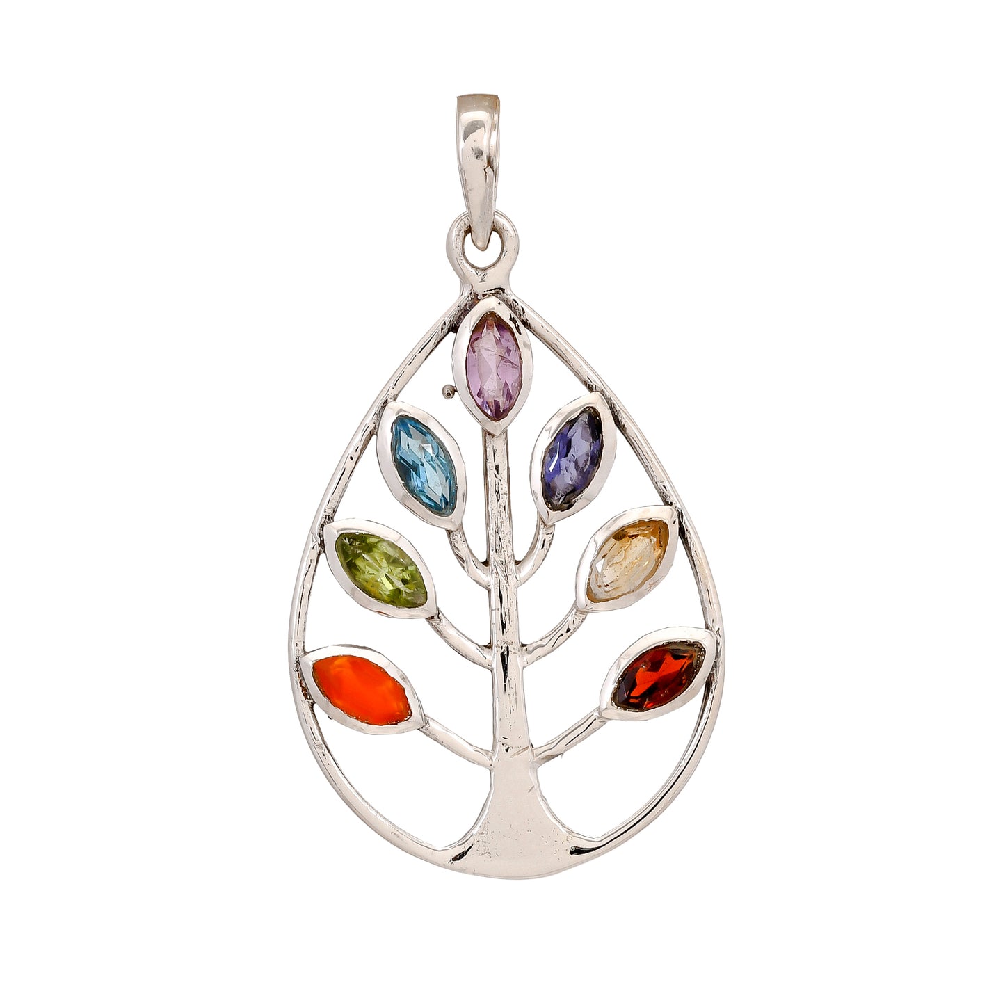 Chakra Tree of Life Pendant