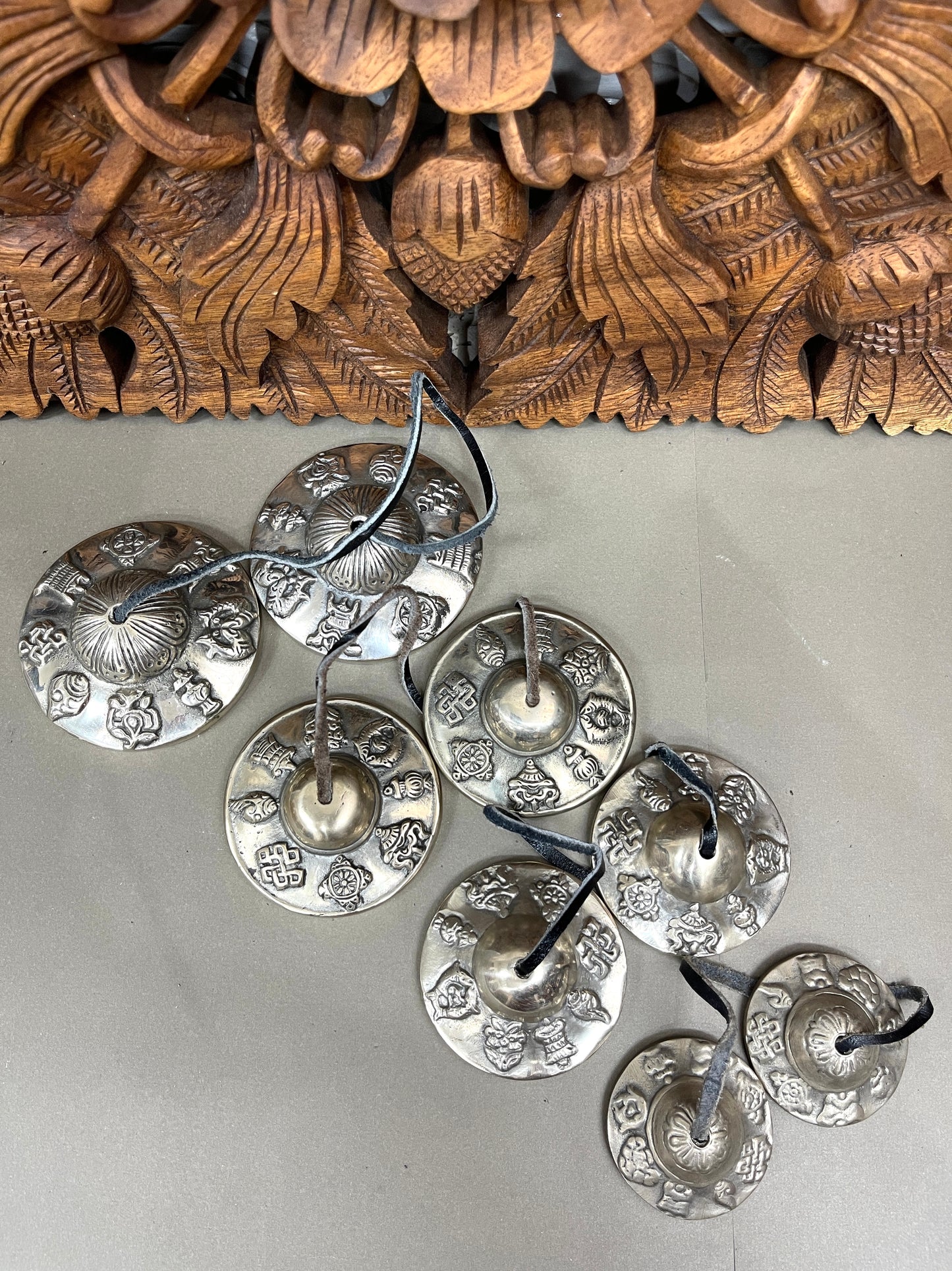 Astamangala Tingsha Cymbals - 4 Sizes Available