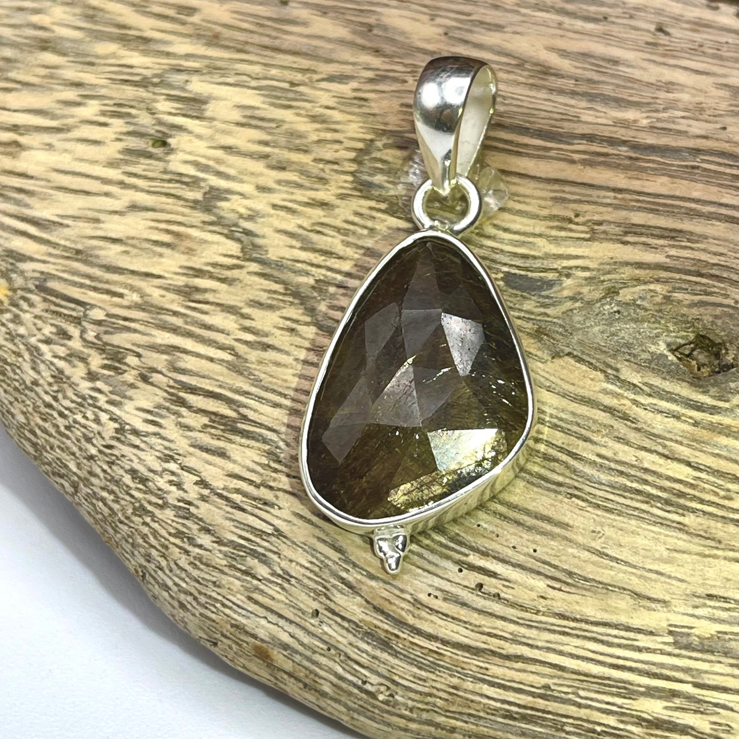 Natural Golden Moonstone Pendants