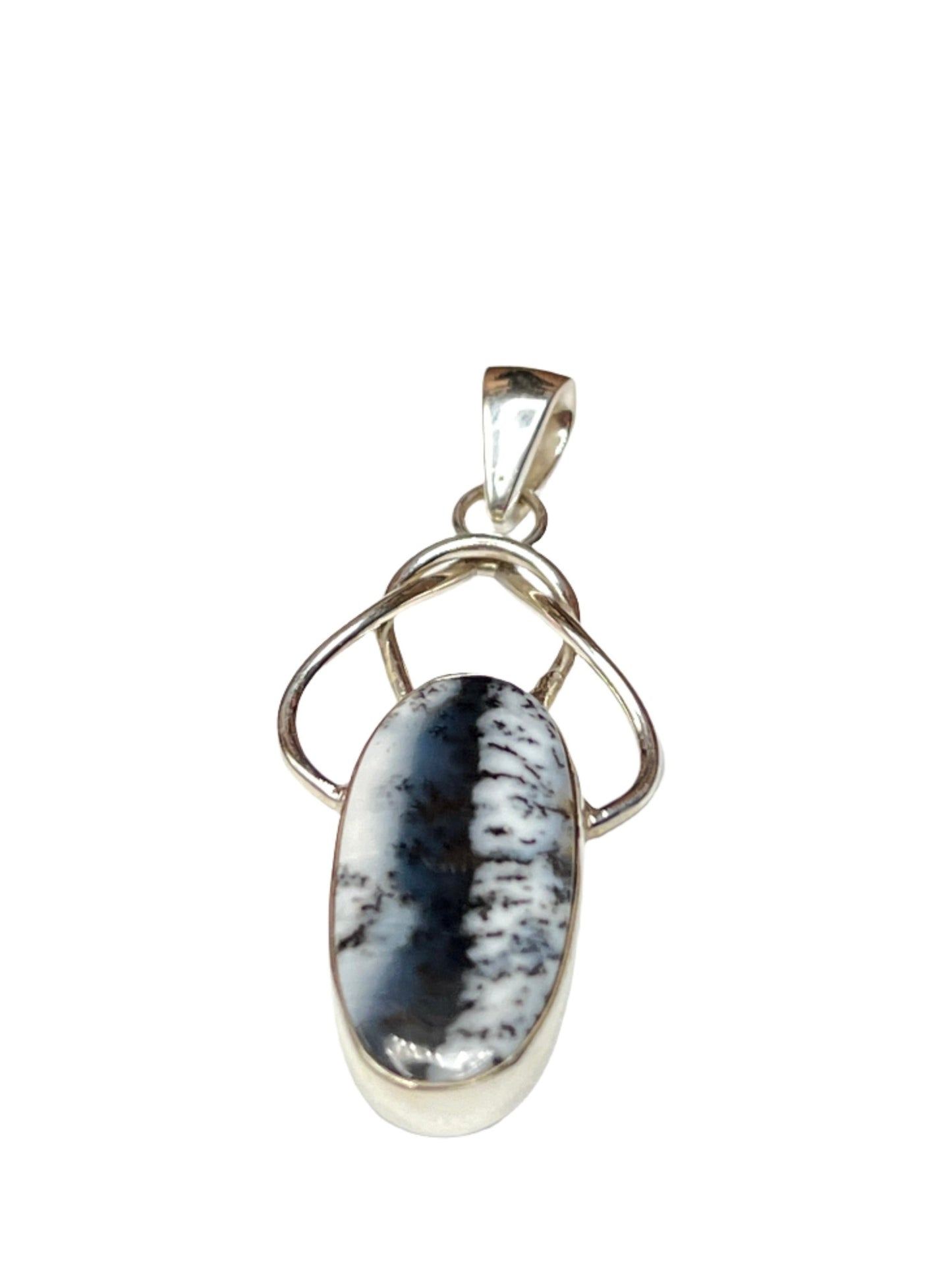 Dendritic Opal & Peruvian Opal Pendants
