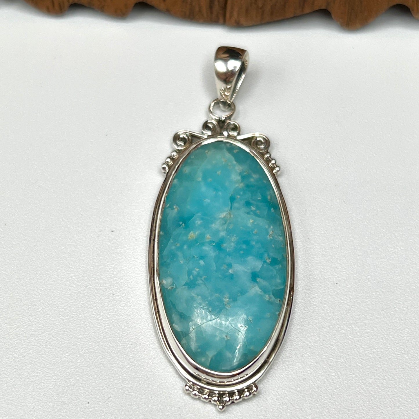 Hemimorphite Pendants