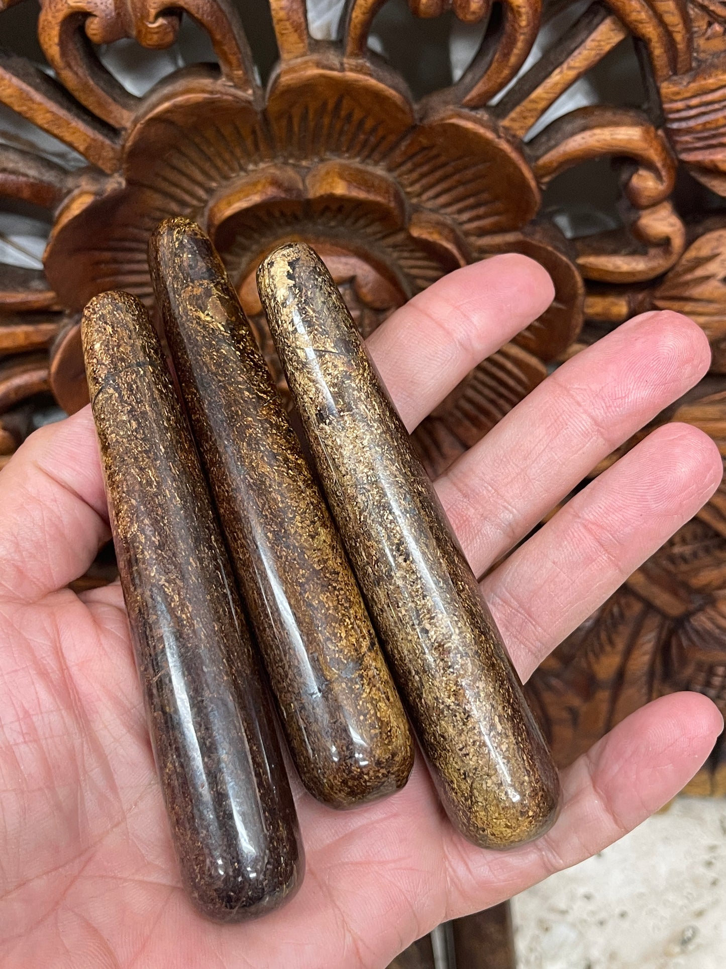 Bronzite Wands