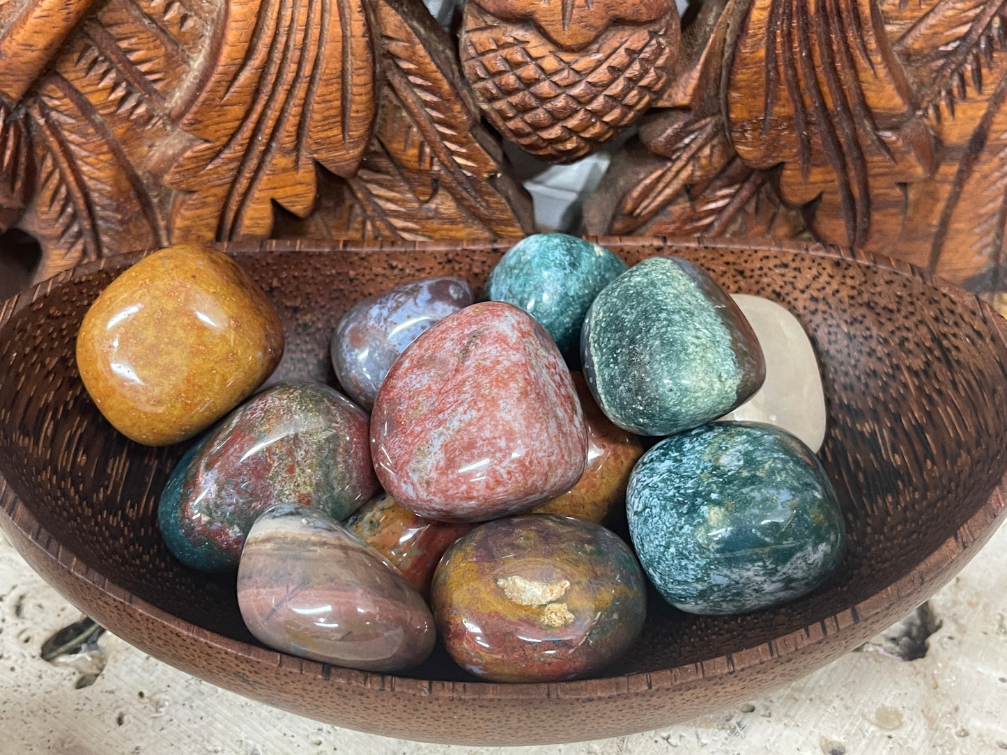 Ocean Jasper Tumbles
