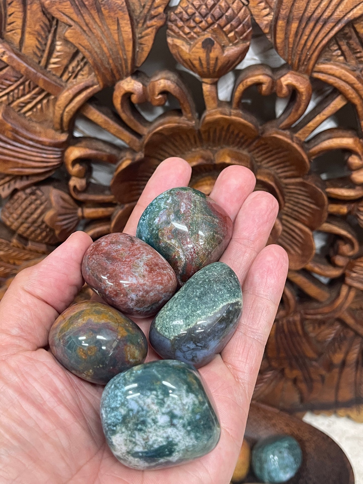 Ocean Jasper Tumbles