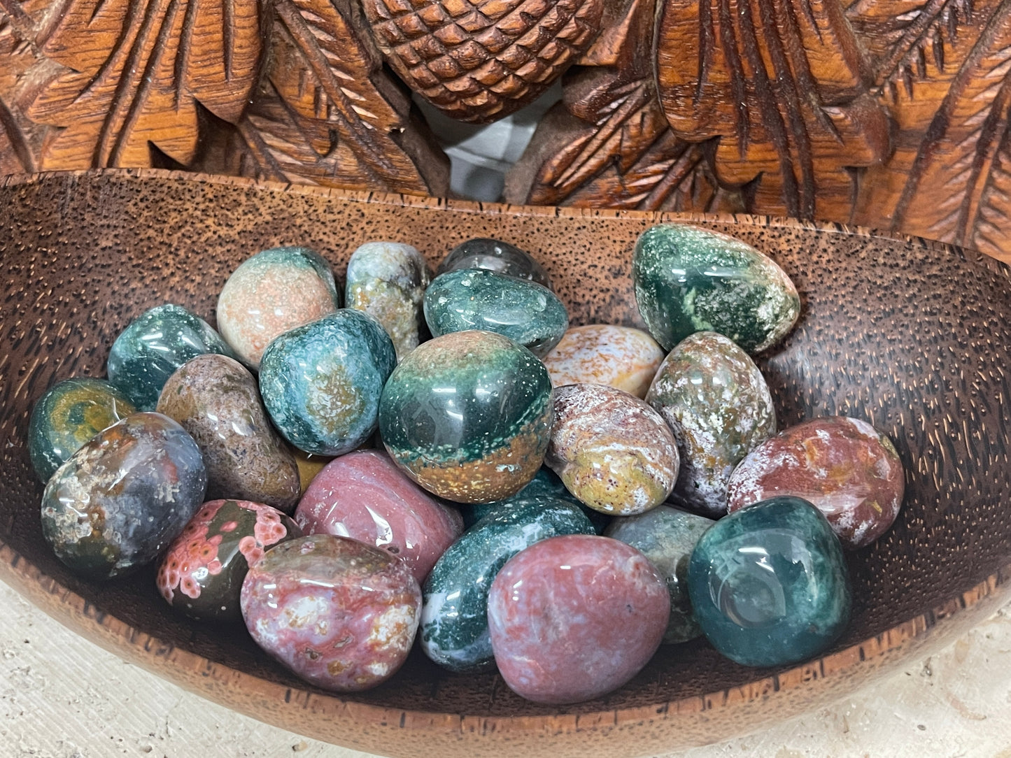 Ocean Jasper Tumbles