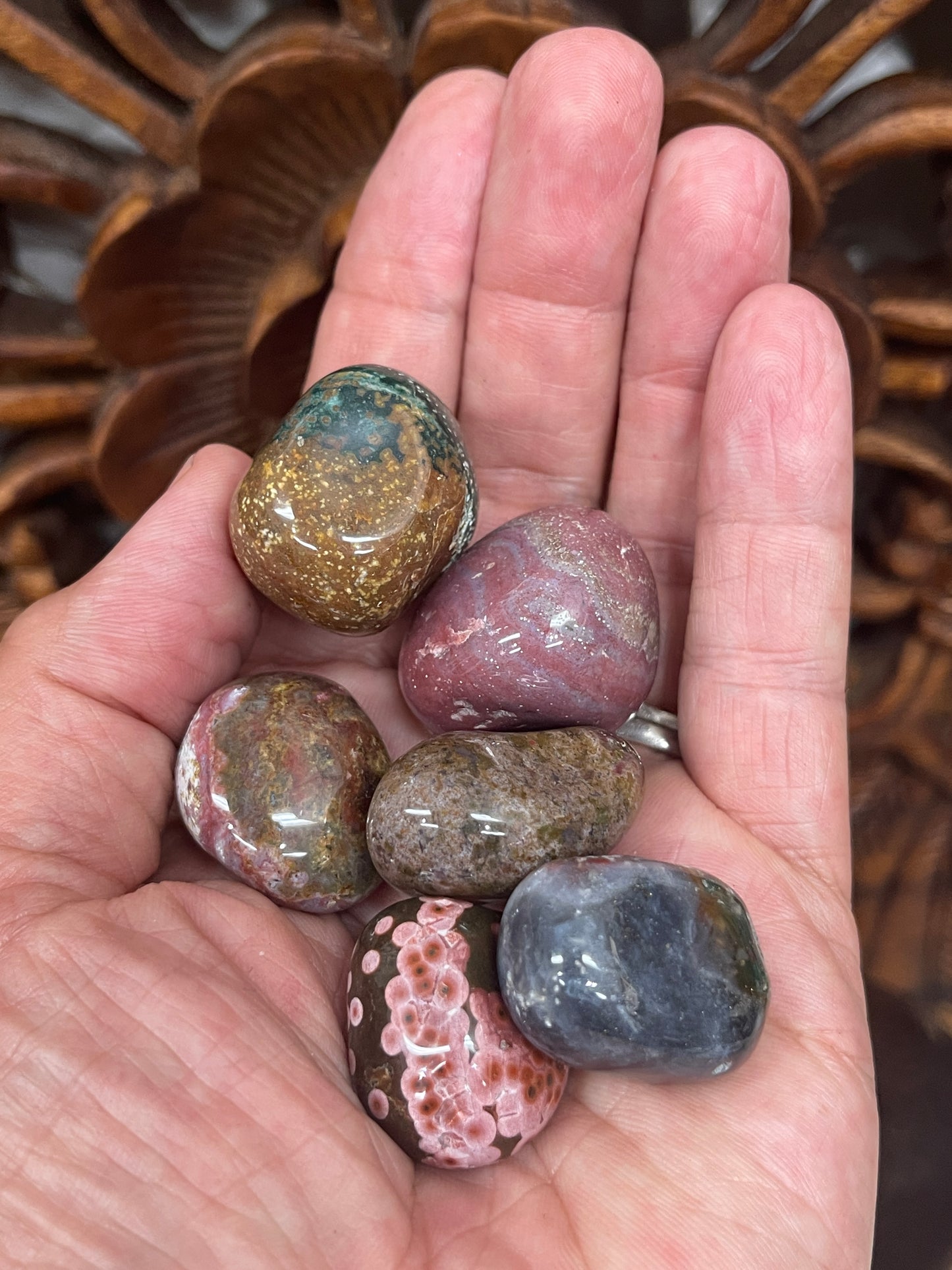 Ocean Jasper Tumbles