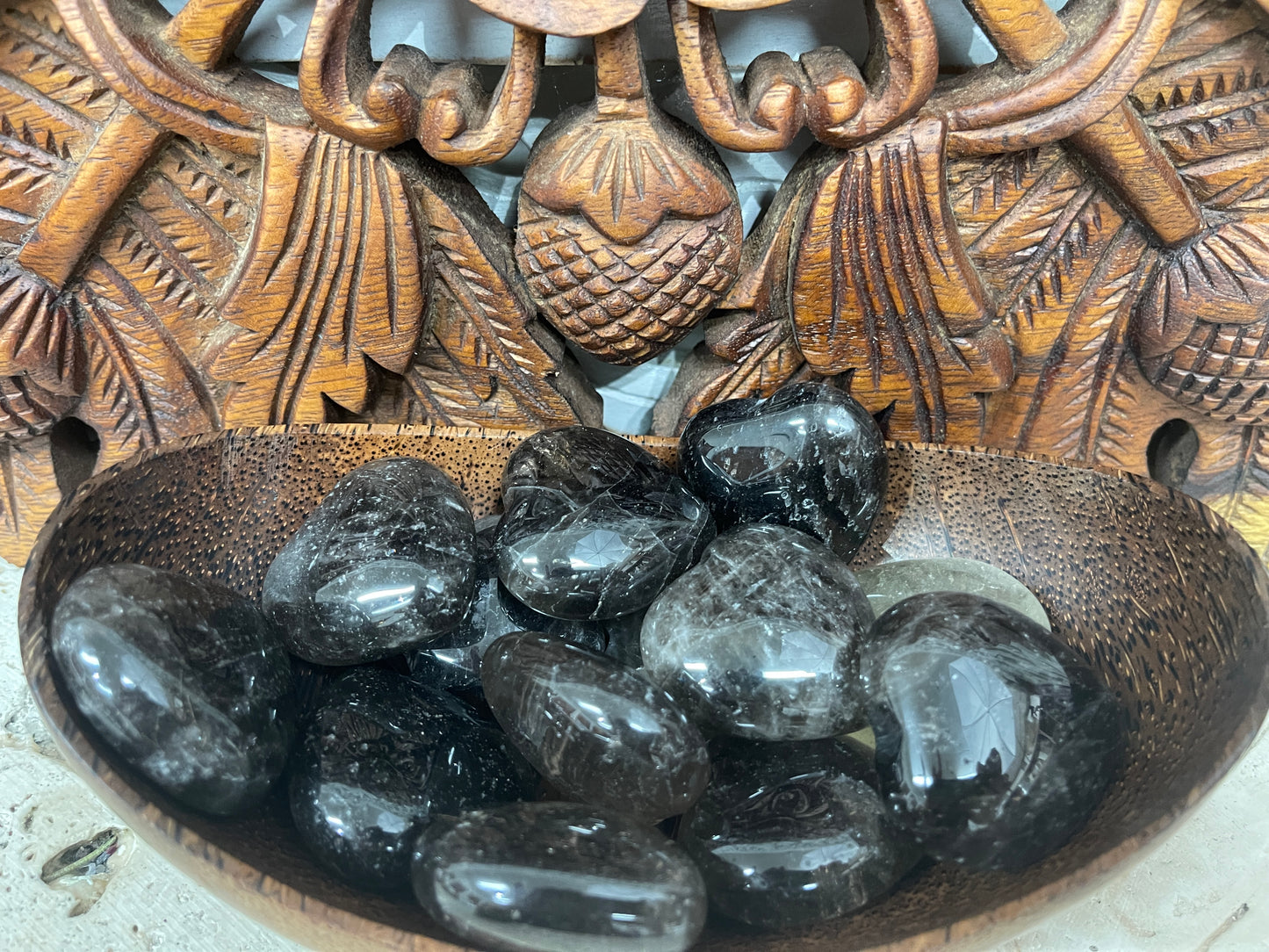 Smoky Quartz Hearts - 2 Sizes Available