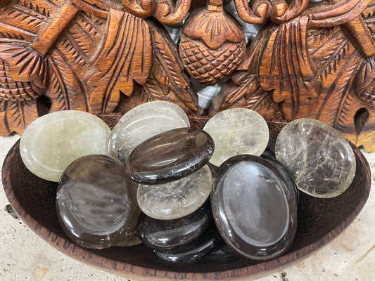 Smoky Quartz Worry Stones