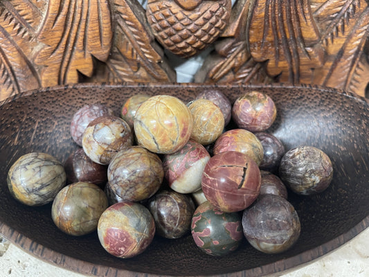 Red Creek Jasper Spheres