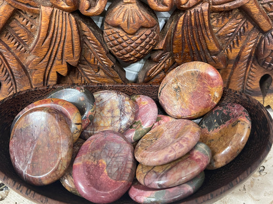 Red Creek Jasper Worry Stones