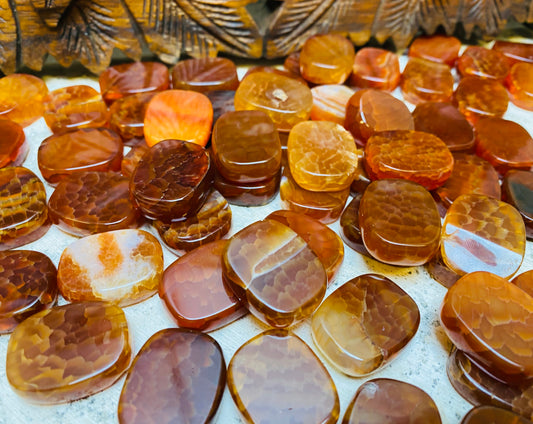 Fire Agate Coins