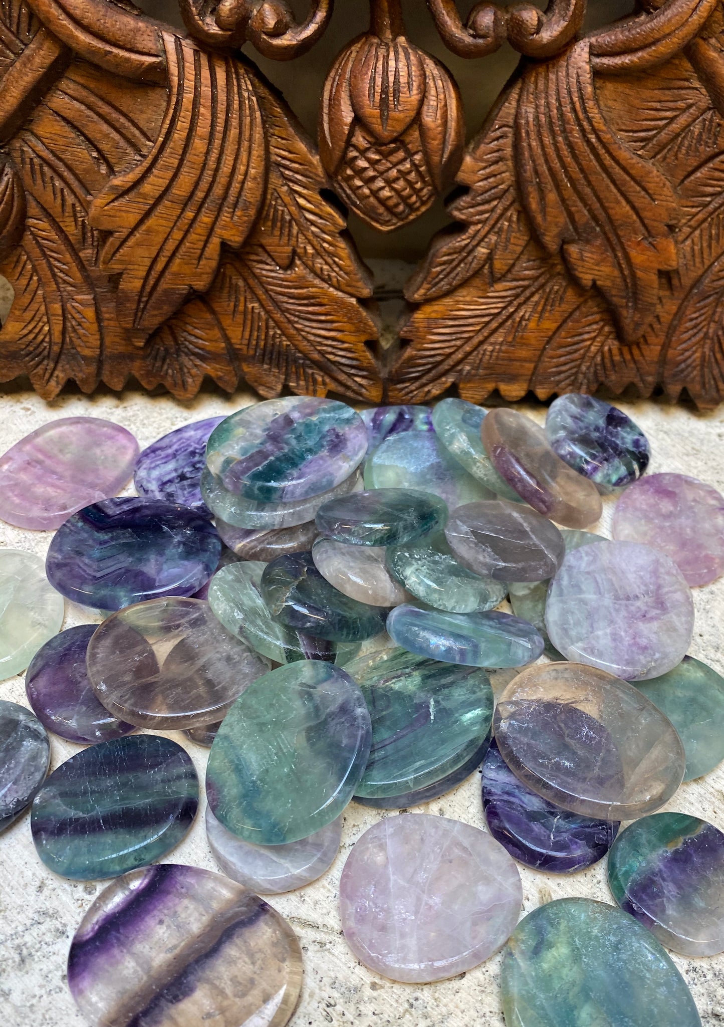 Fluorite Smooth Coins