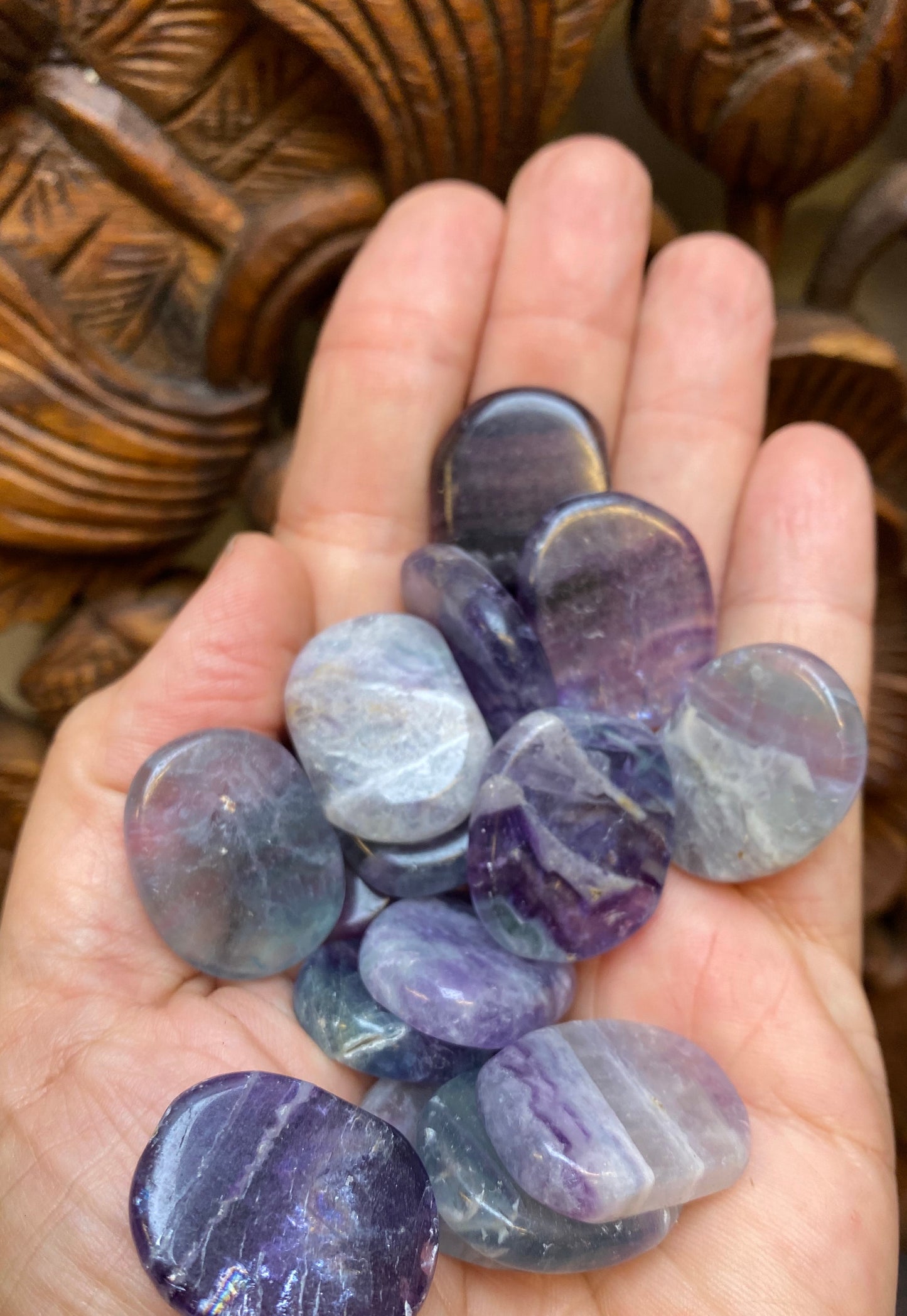 Fluorite Smooth Coins