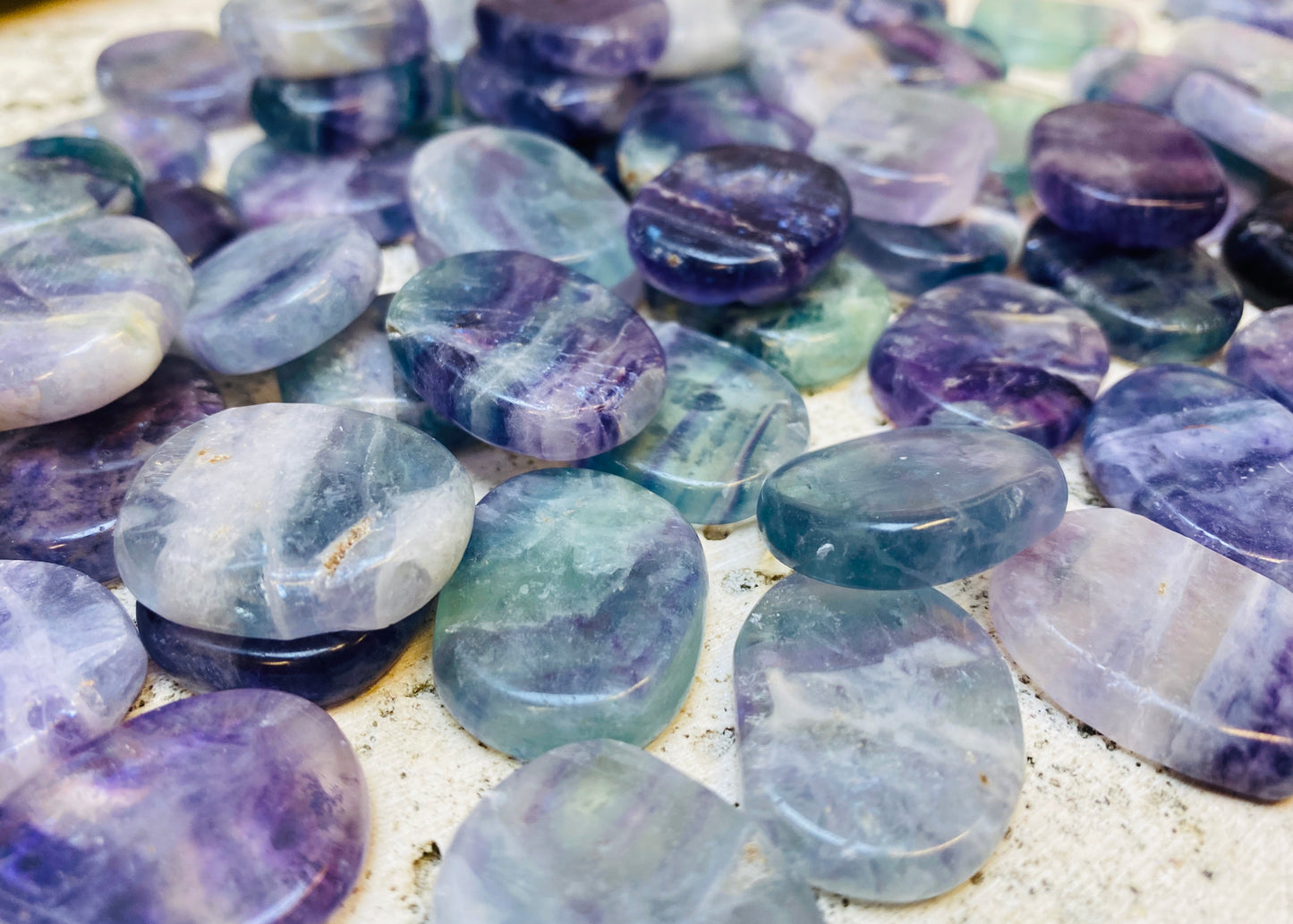 Fluorite Smooth Coins
