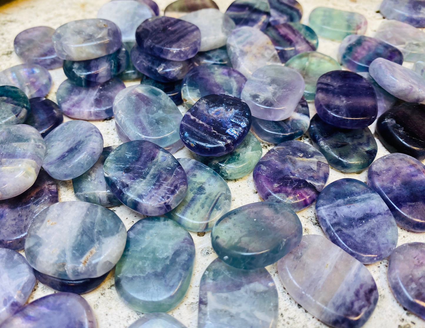 Fluorite Smooth Coins