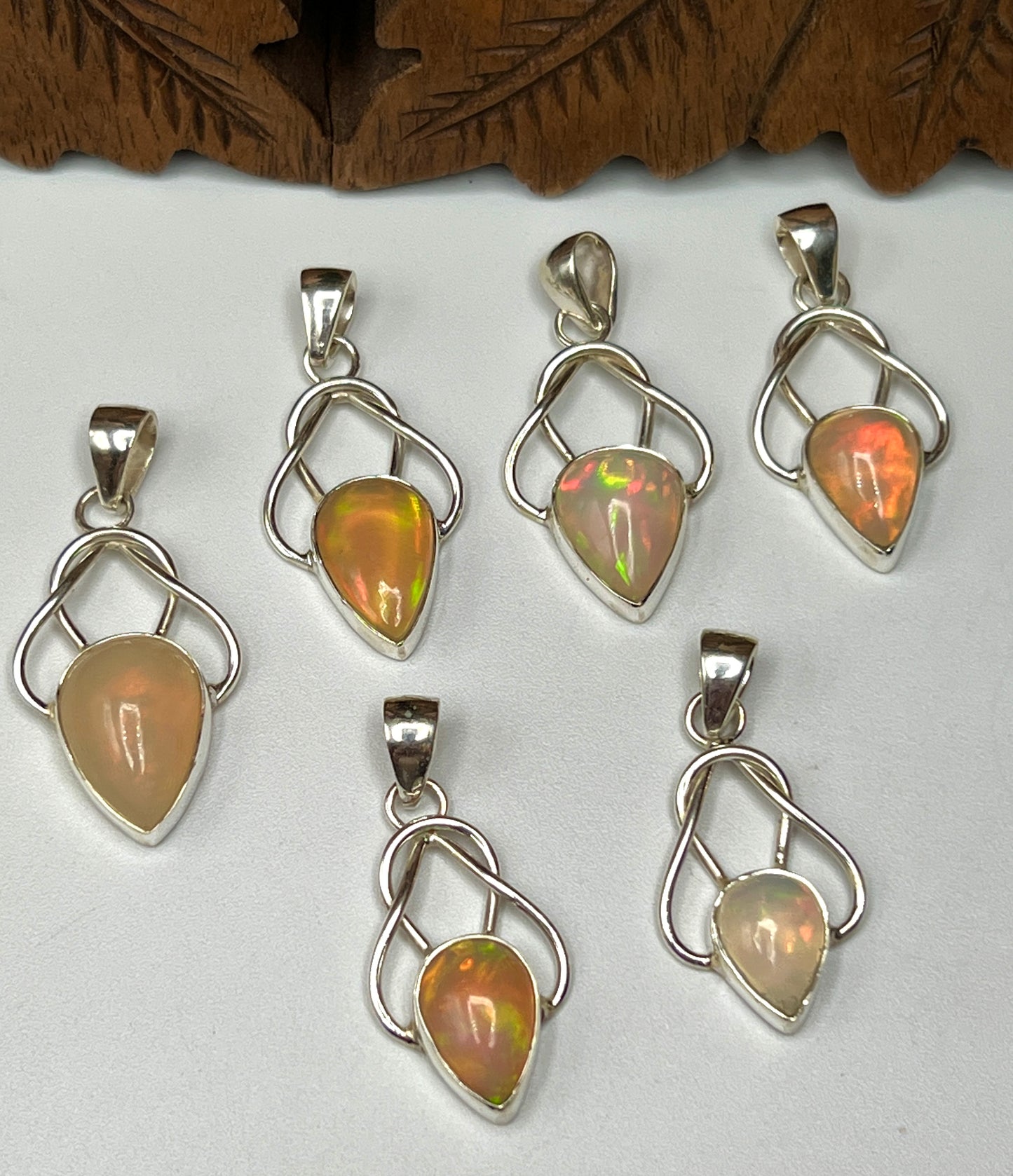 Ethiopian Opal Pendants