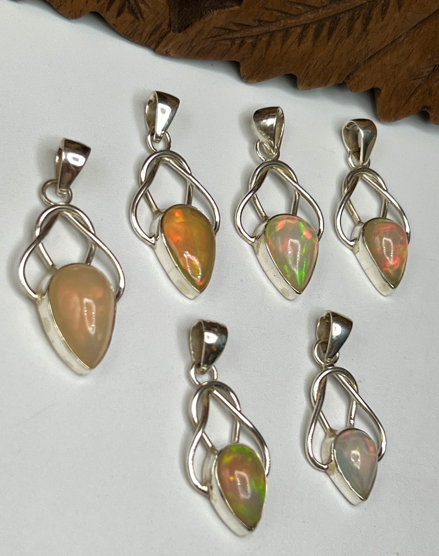 Ethiopian Opal Pendants