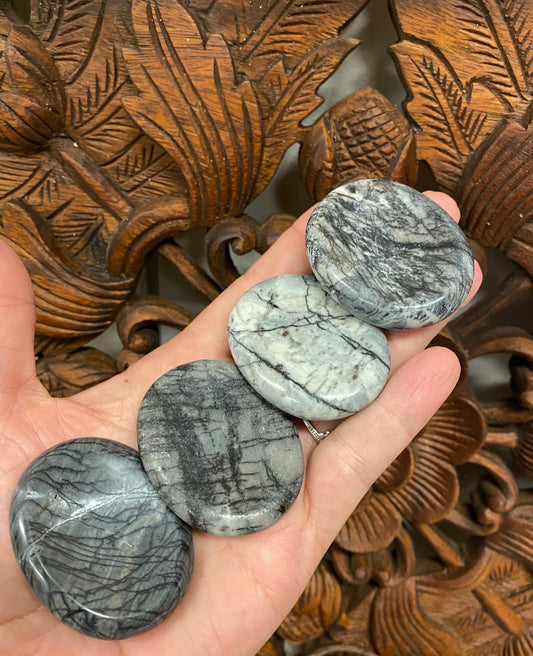 Network Stone Palm Stones & Worry Stones