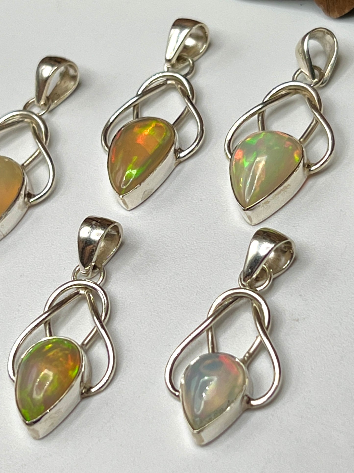 Ethiopian Opal Pendants