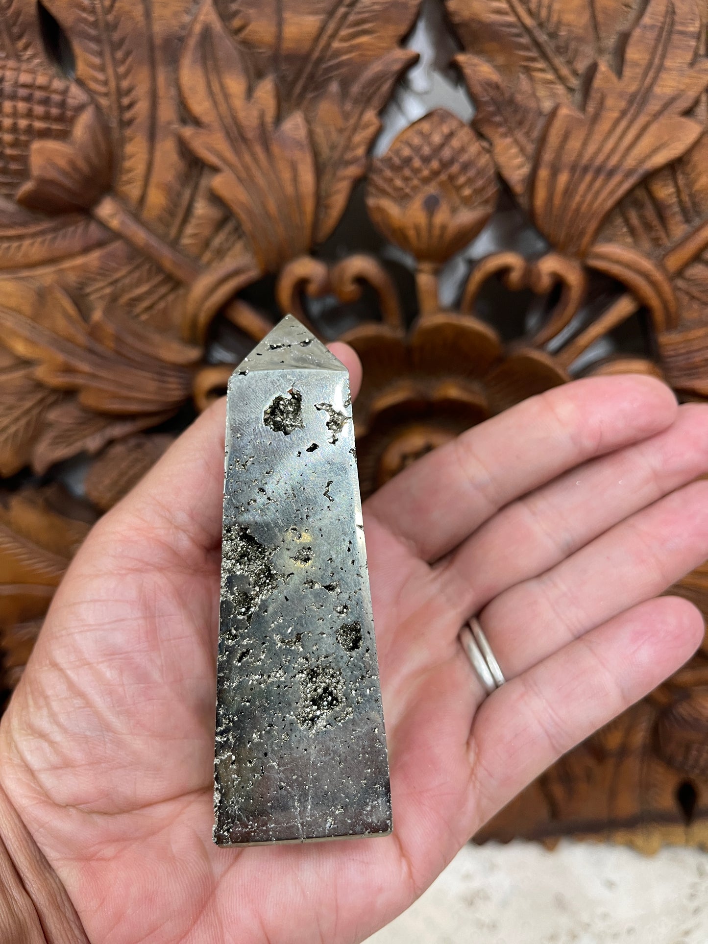 Pyrite Obelisks