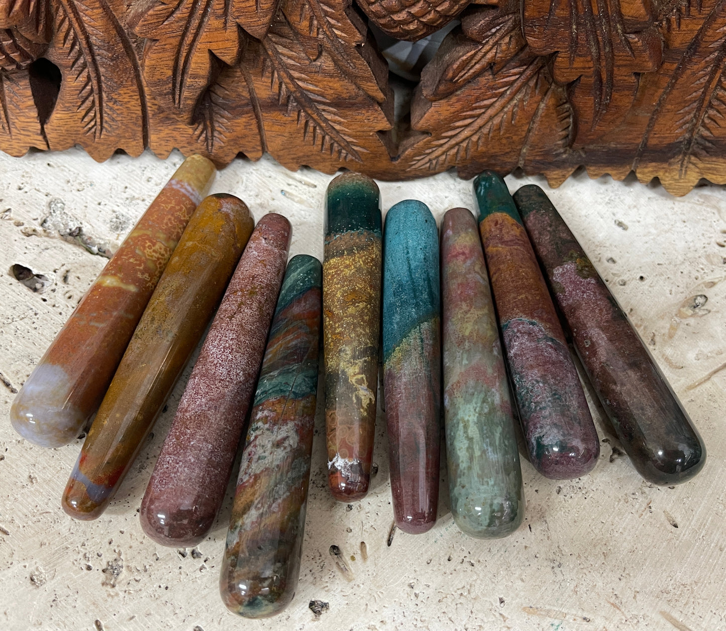 Fancy Jasper Wands