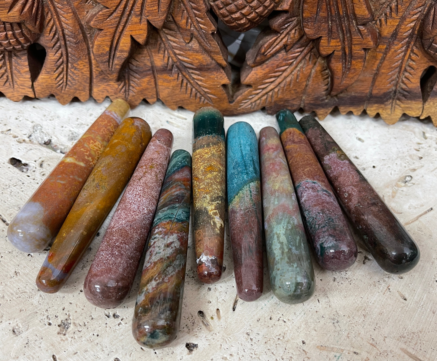 Fancy Jasper Wands