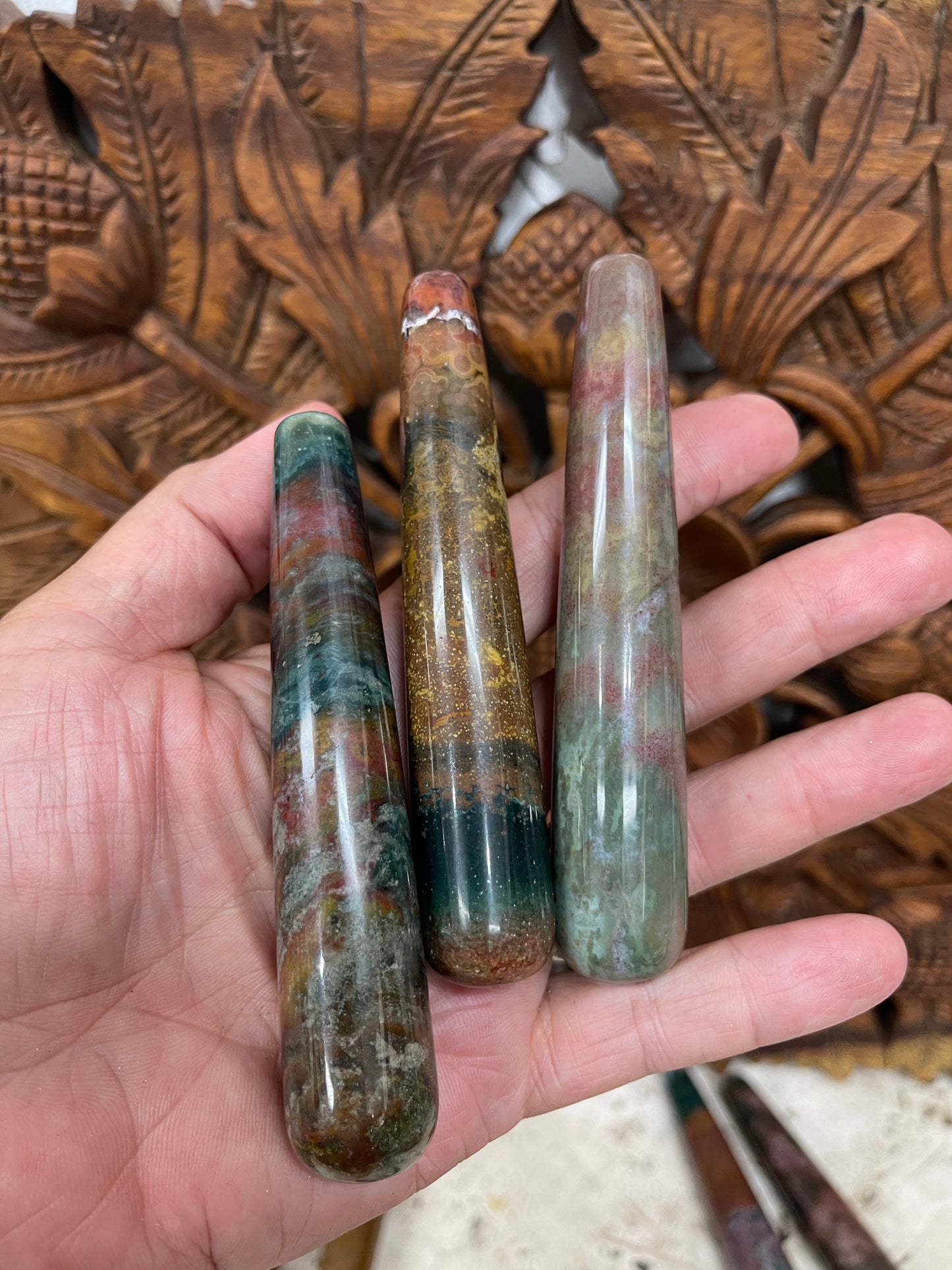 Fancy Jasper Wands