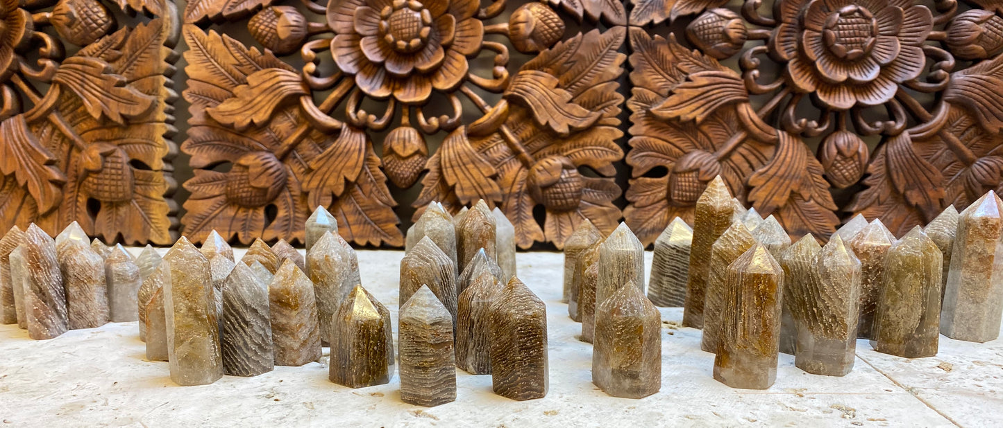 Thousand Layer Phantom Quartz Towers