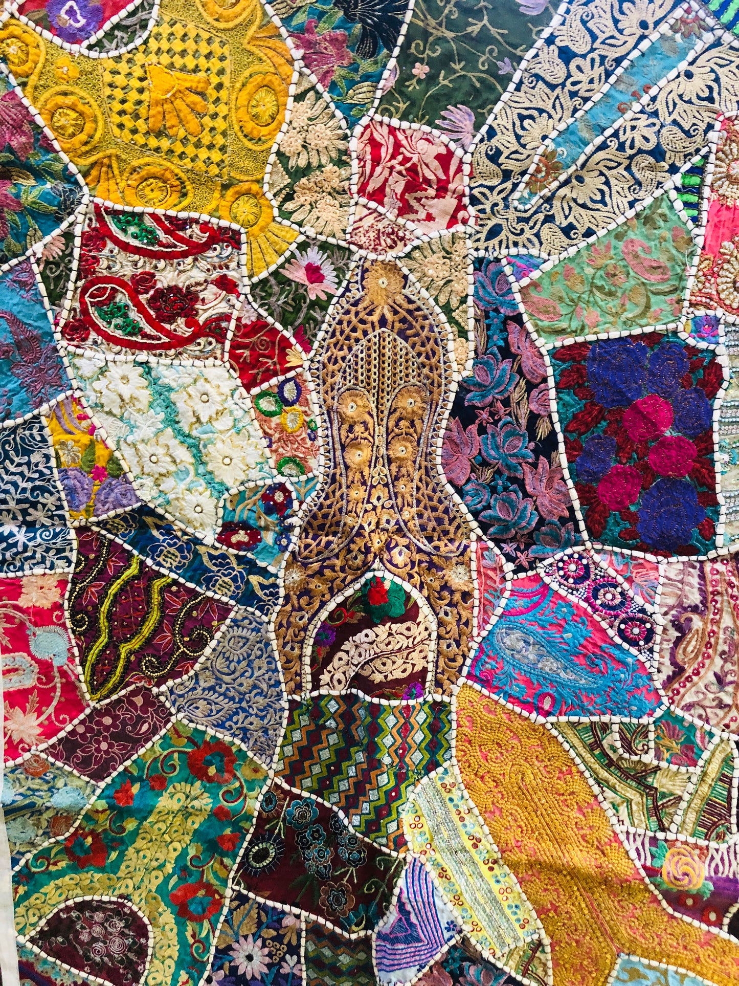 Rajasthani Patchwork Wall Hangings 39" x 60"