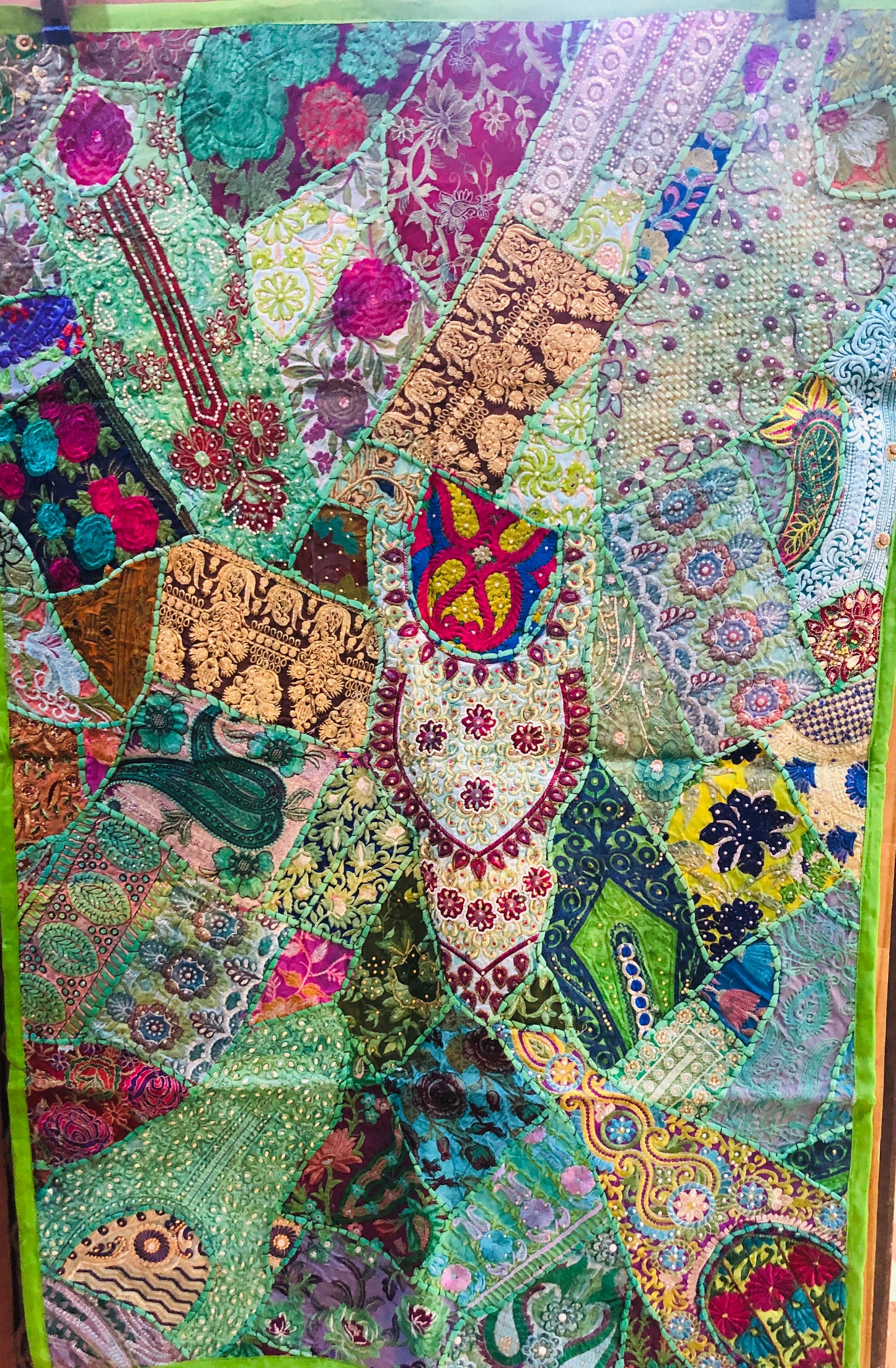 Rajasthani Patchwork Wall Hangings 39" x 60"