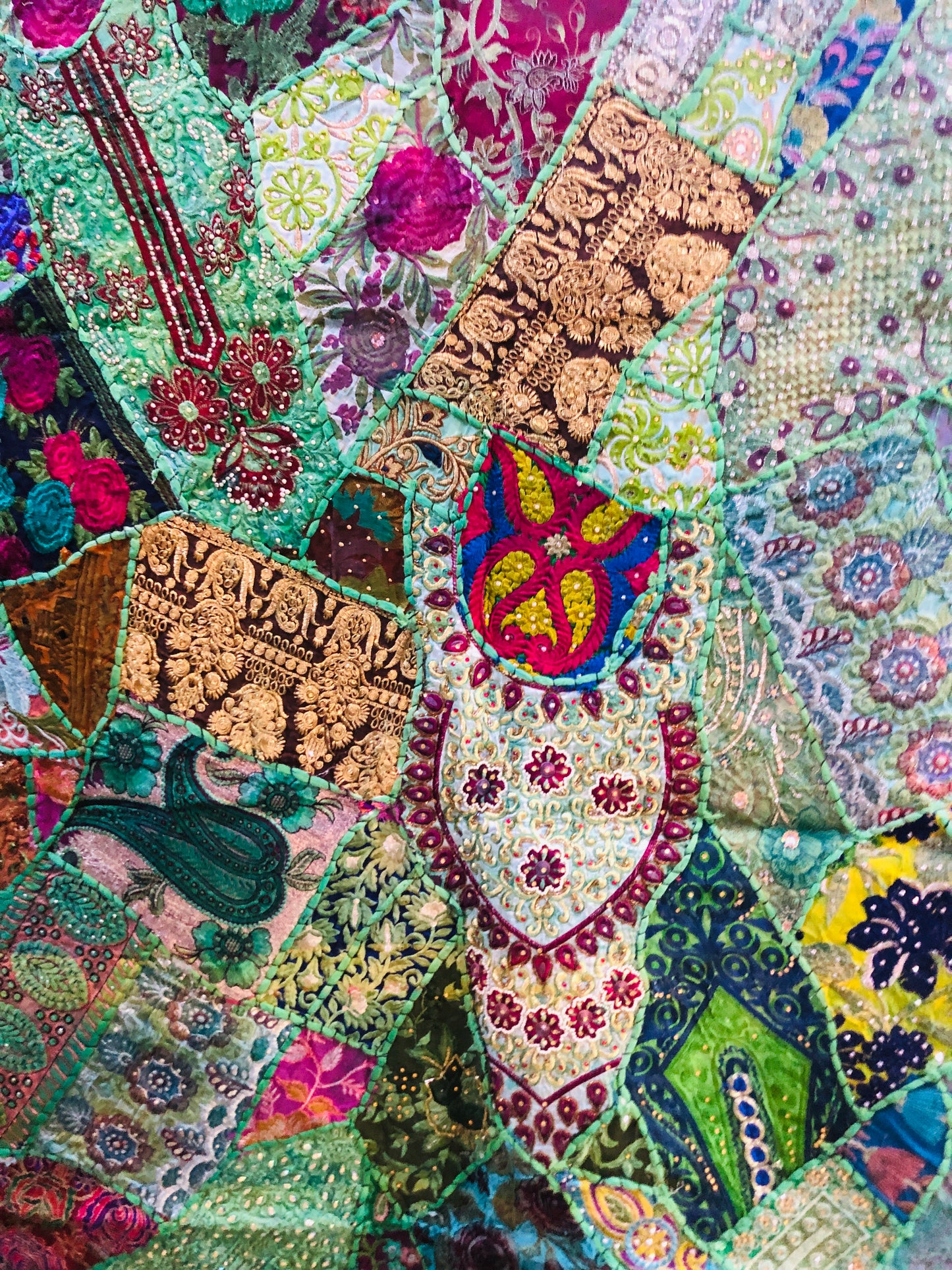 Rajasthani Patchwork Wall Hangings 39" x 60"