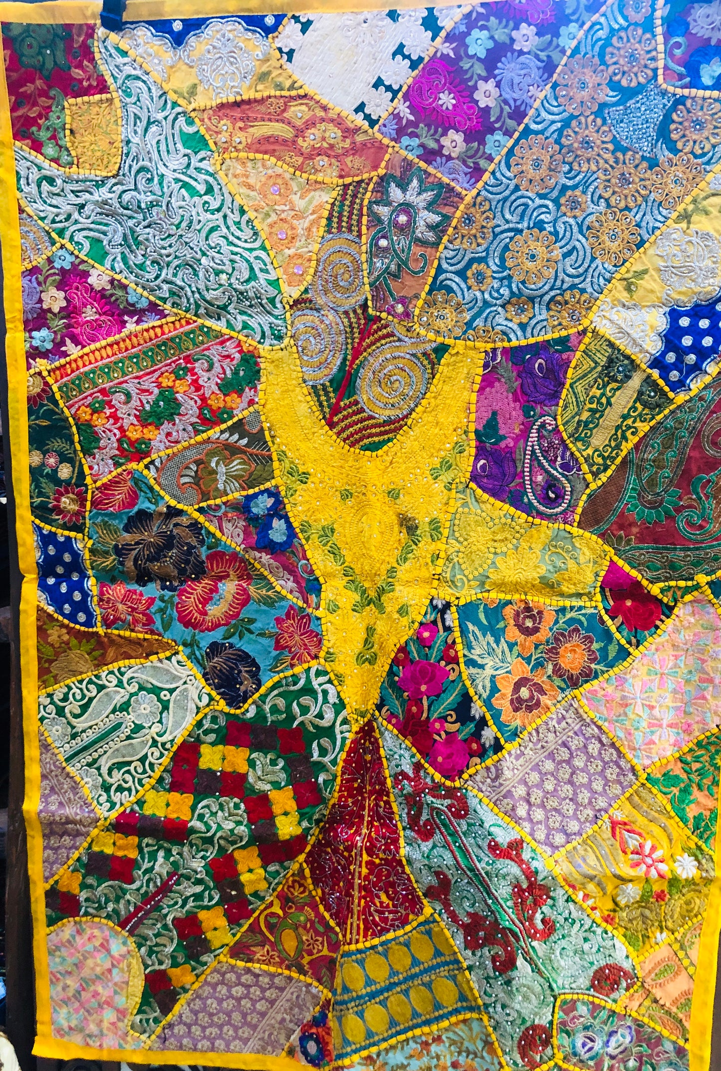 Rajasthani Patchwork Wall Hangings 39" x 60"