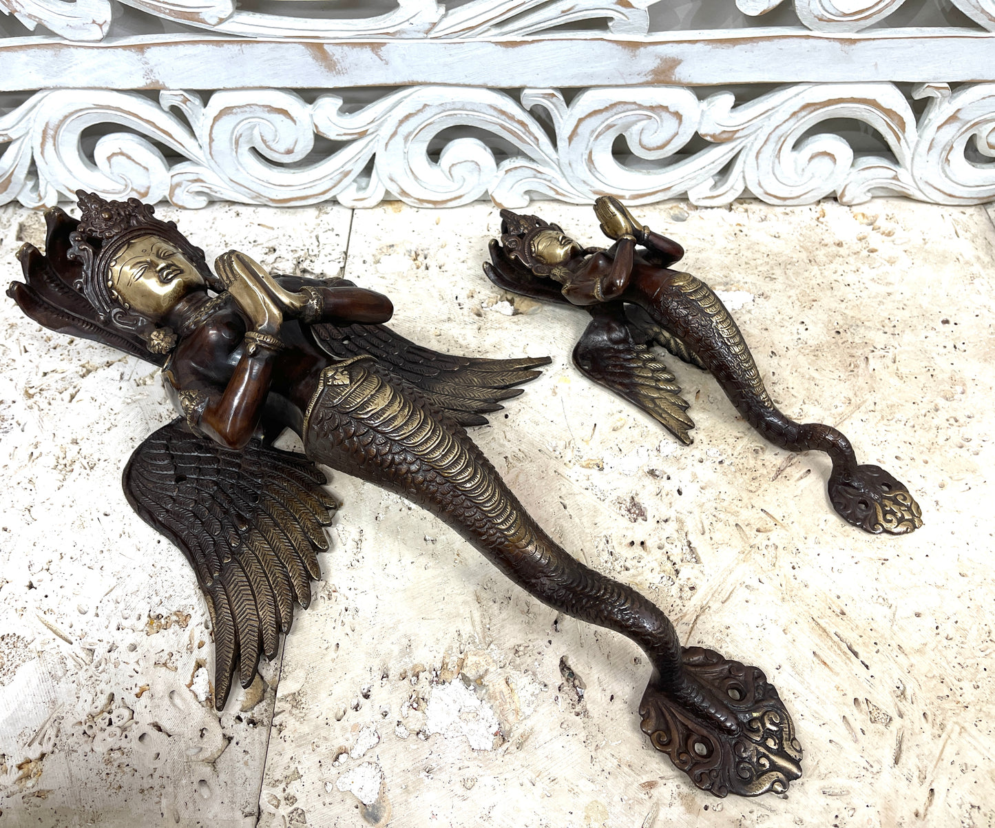 Naga Kanya Door Pull or Wall Hanging