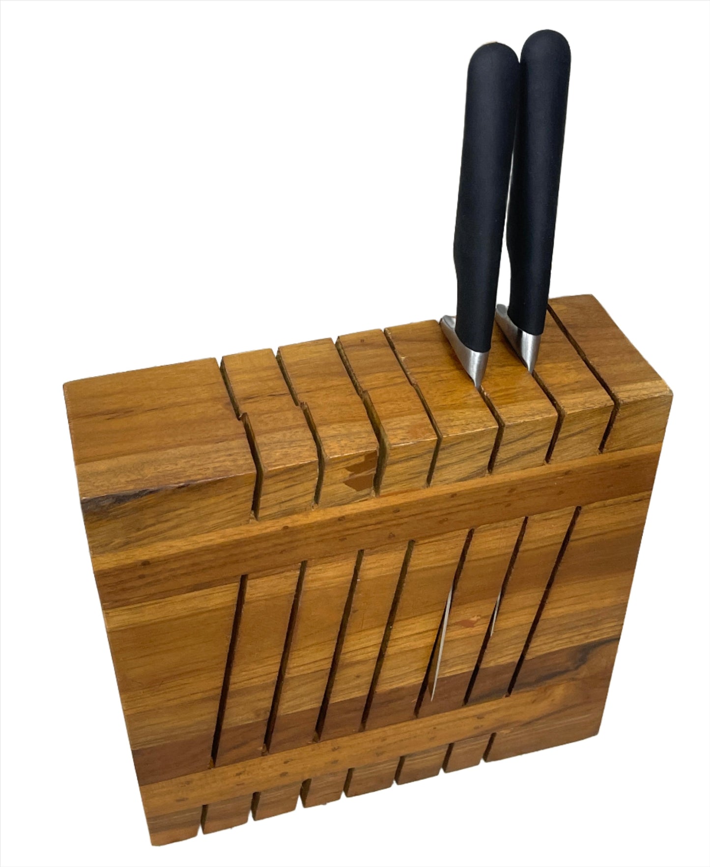 Teak Knife Blocks