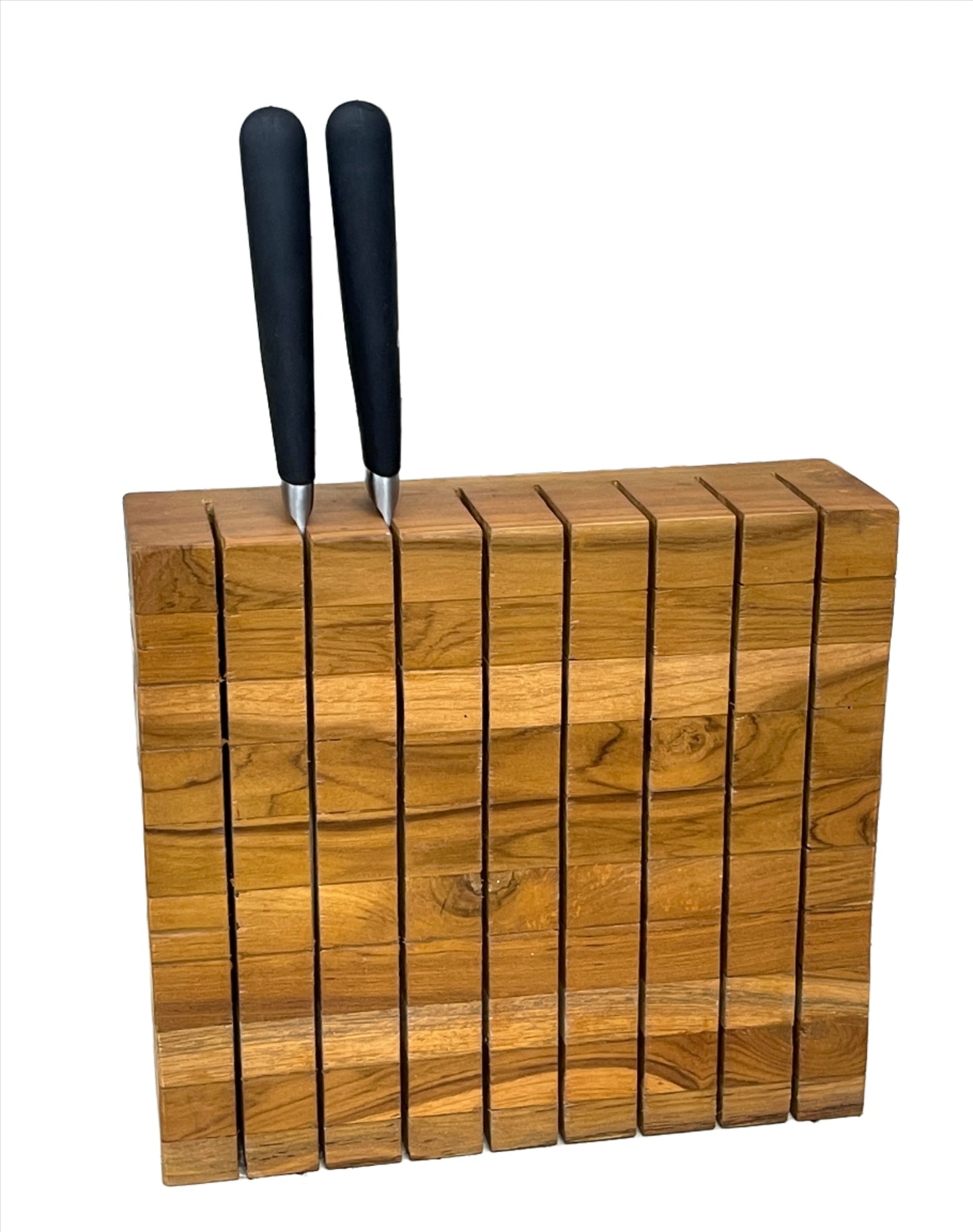 Teak Knife Blocks
